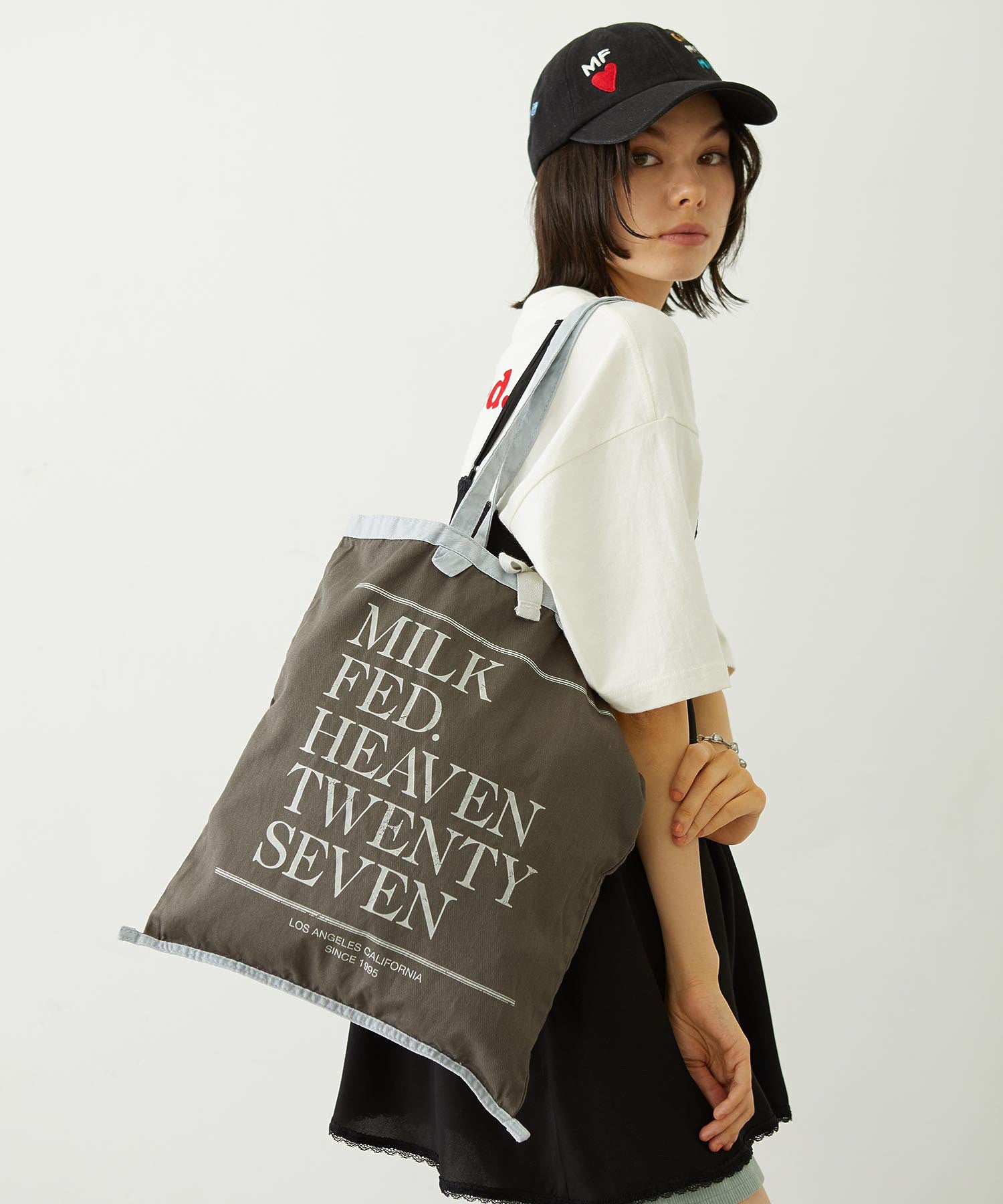 PIPING LOGO TOTE BAG