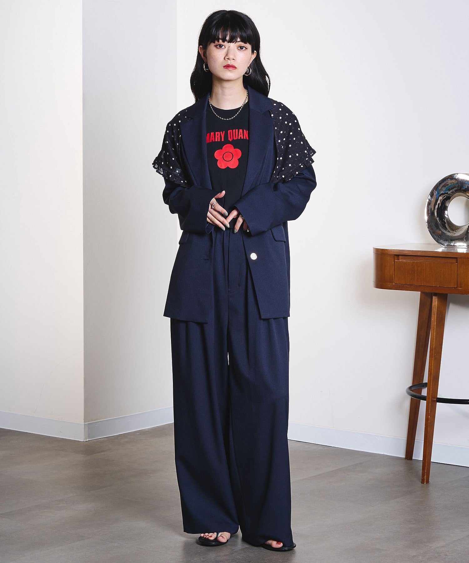 model:163cm 着用サイズ:S