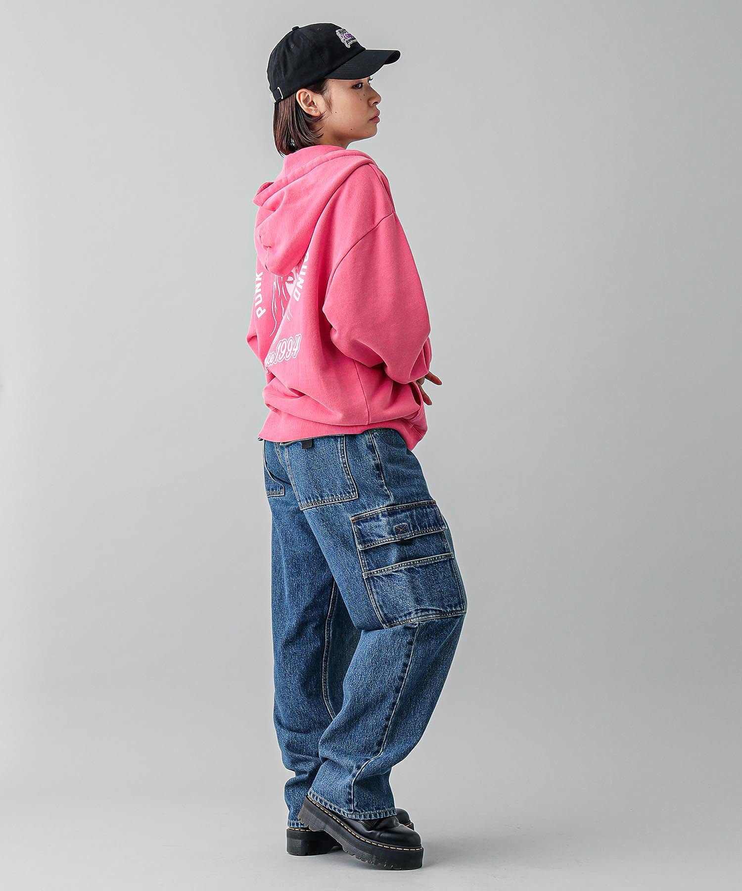 FACE WIDE CARGO PANTS X-girl