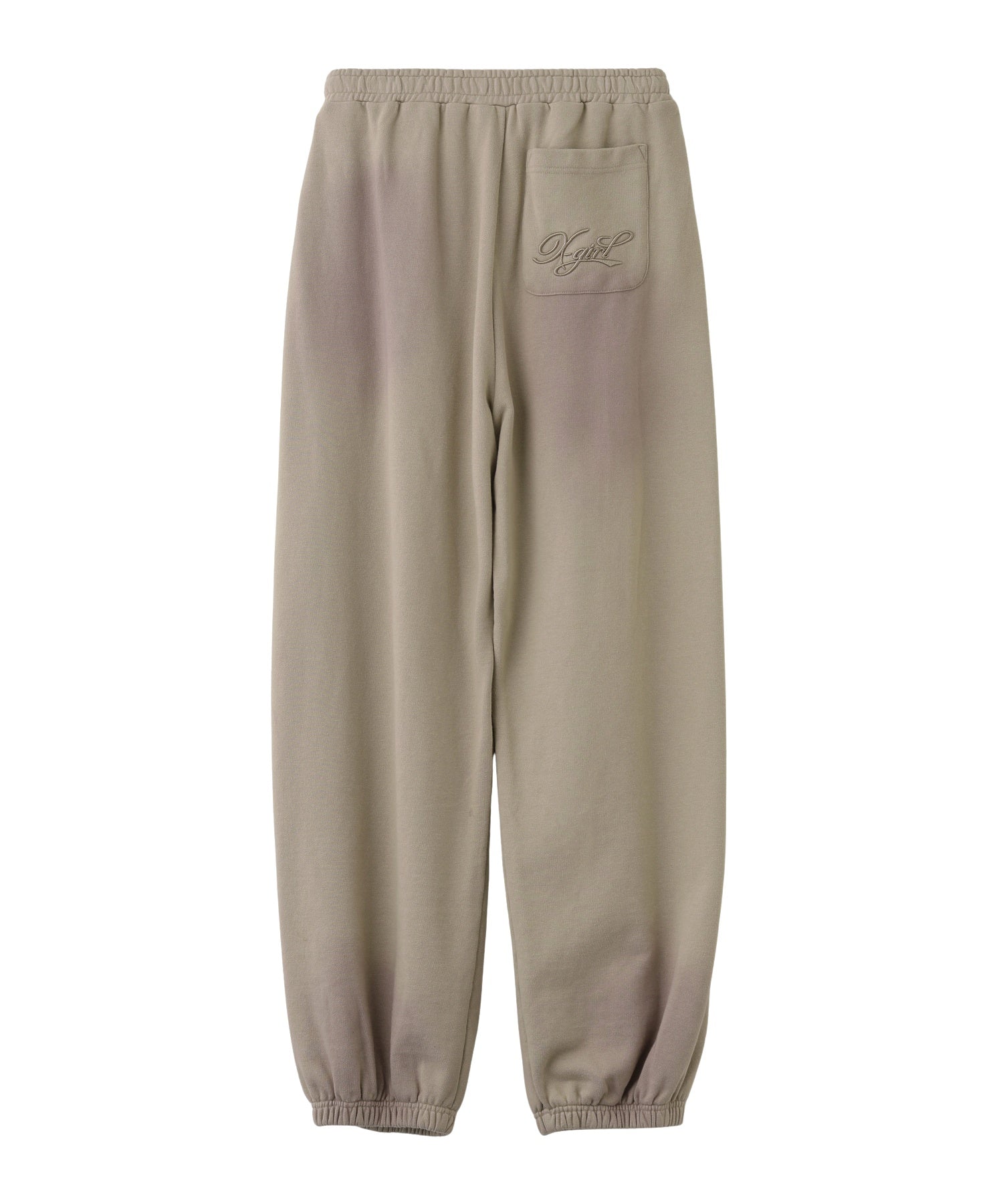 SPRAY PRINT BALLOON SWEAT PANTS