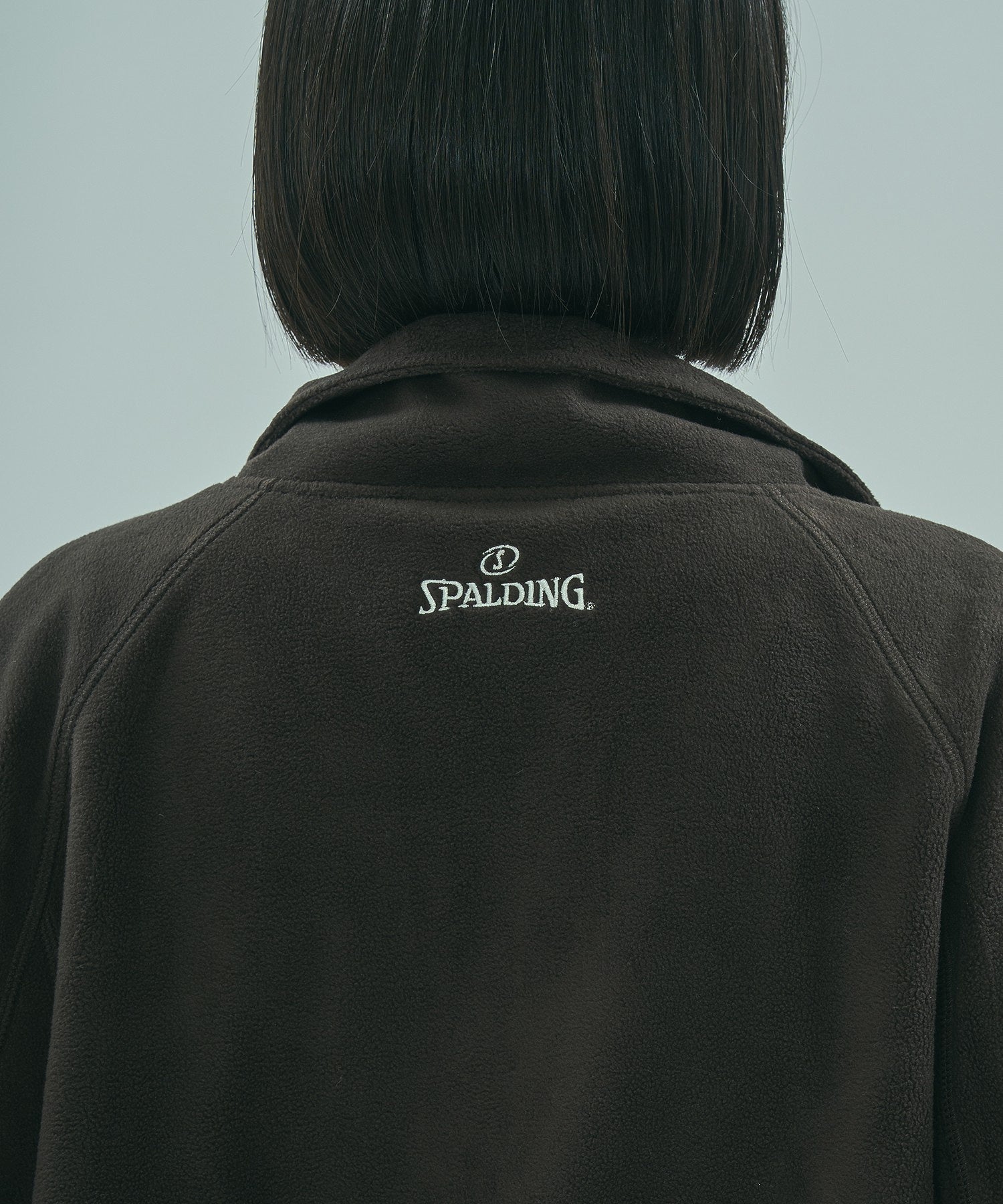 SPALDING x ROSE BUD FLEECE JACKET