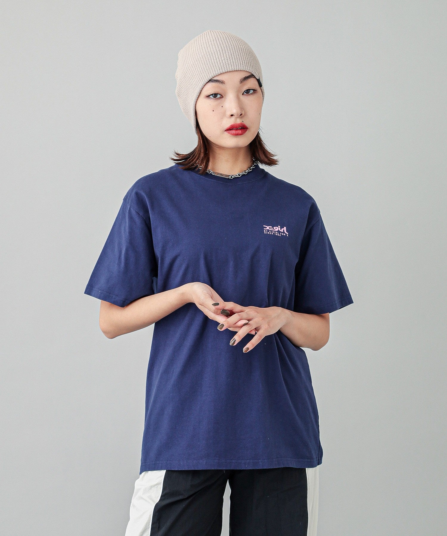 X-girl VARIOUS LOGOS S/S TEE