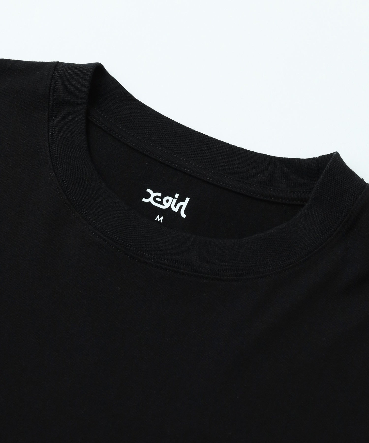 CURSIVE SCRIPT LOGO AND FACE S/S TEE