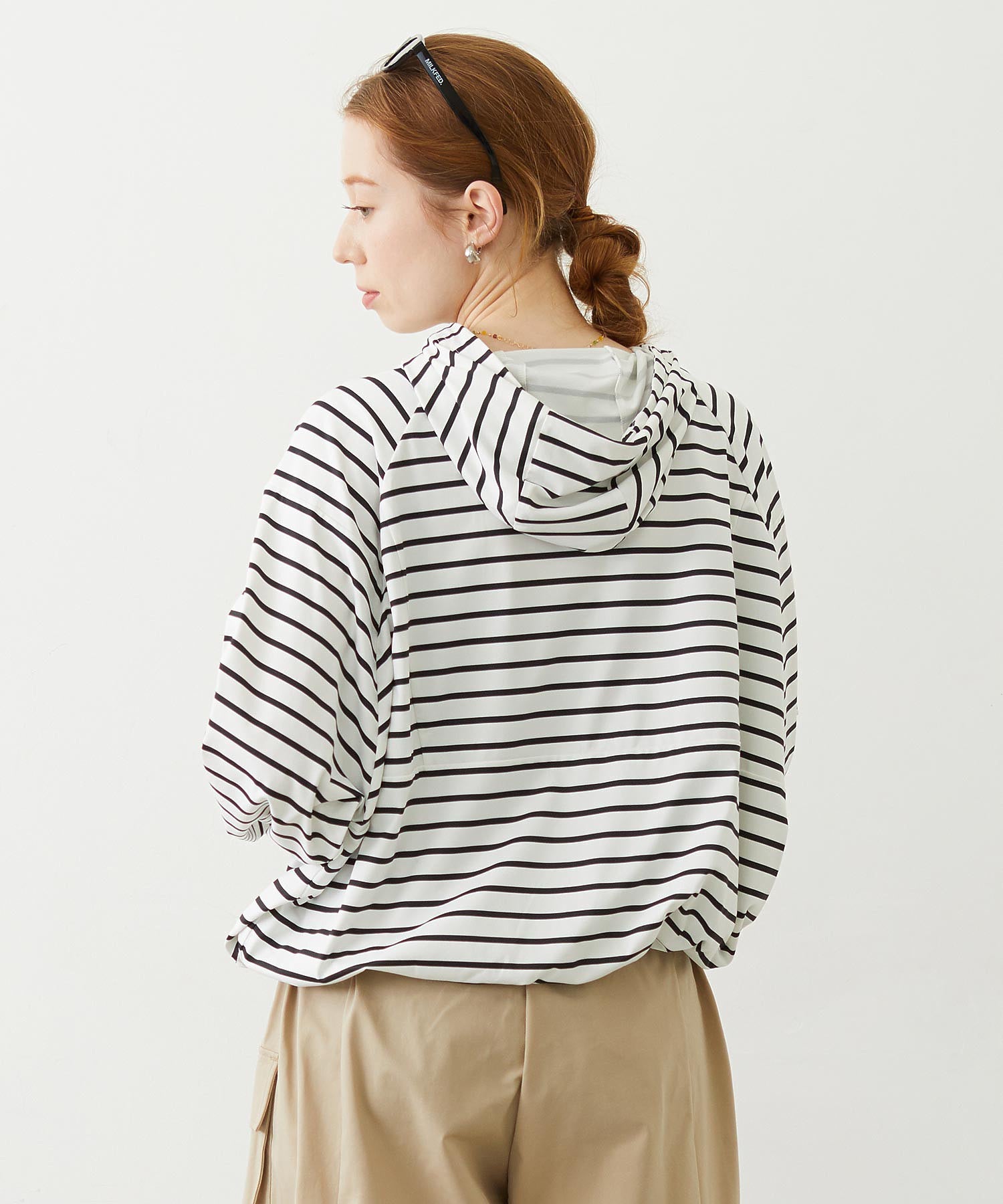 RASH GUARD ZIP HOODIE