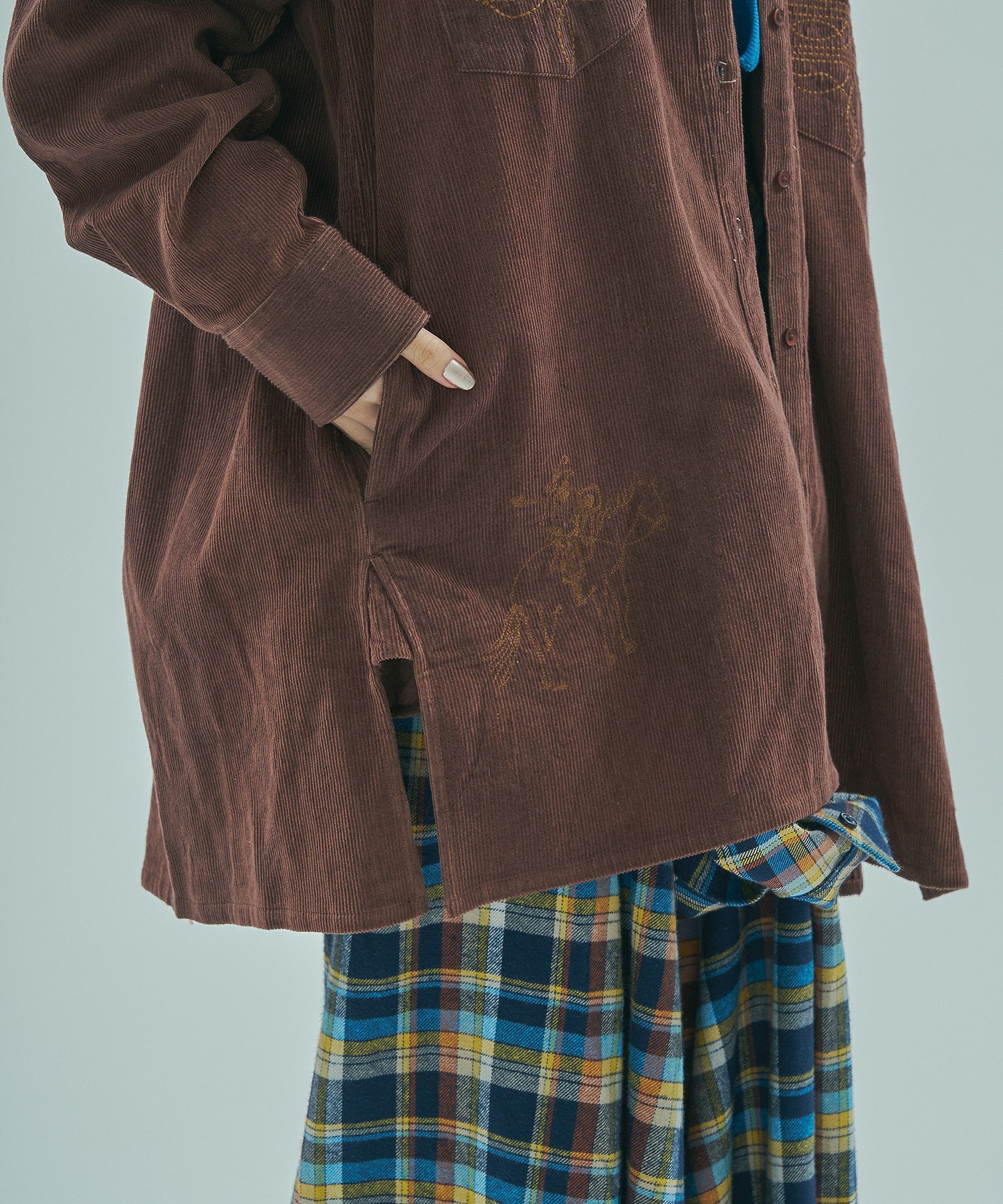 【ROSE BUD別注】INDIA IS BEAUTIFUL/WESTERN SHIRTS JACKET