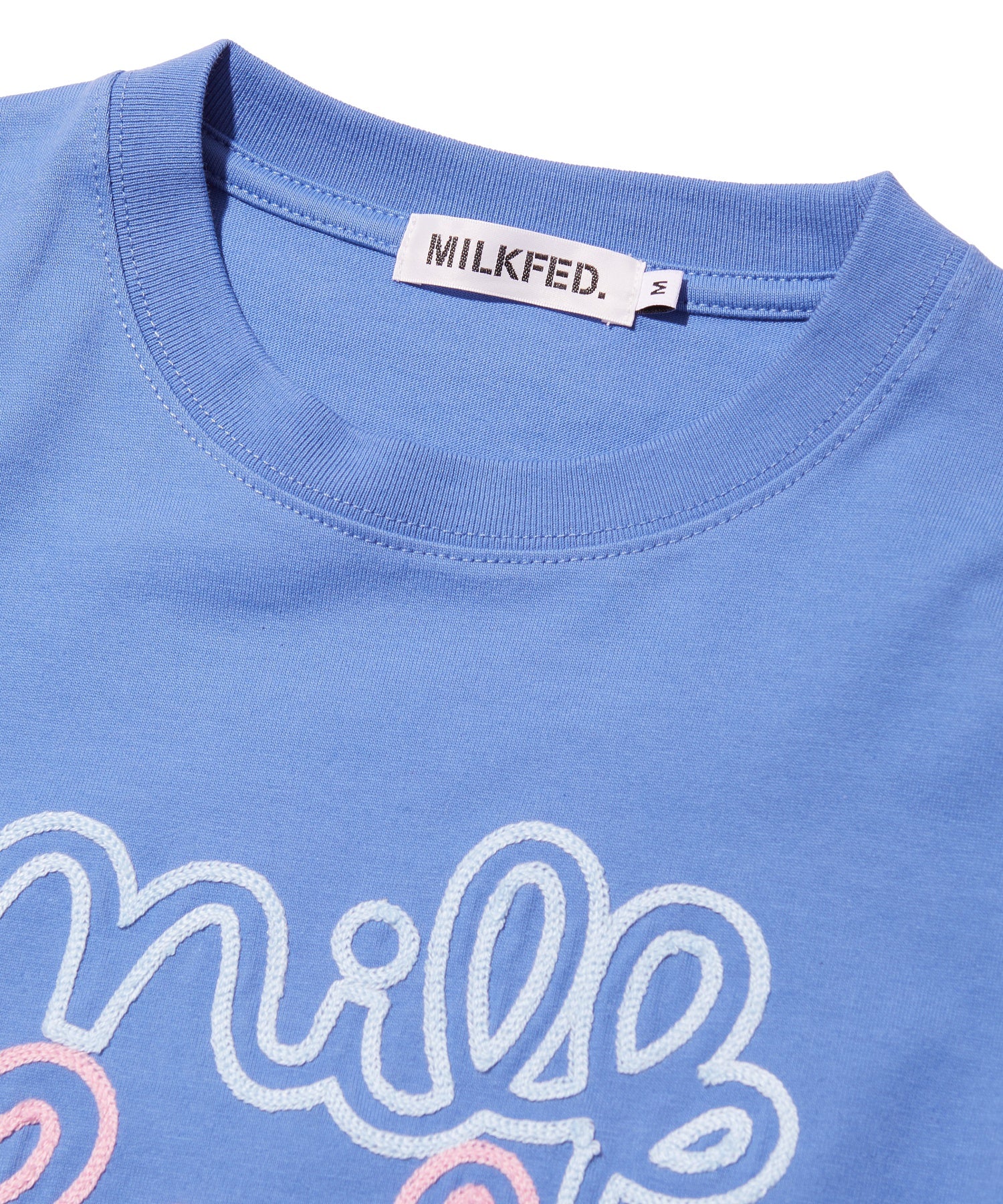 ROPEY LOGO CHAIN STITCH S/S TEE