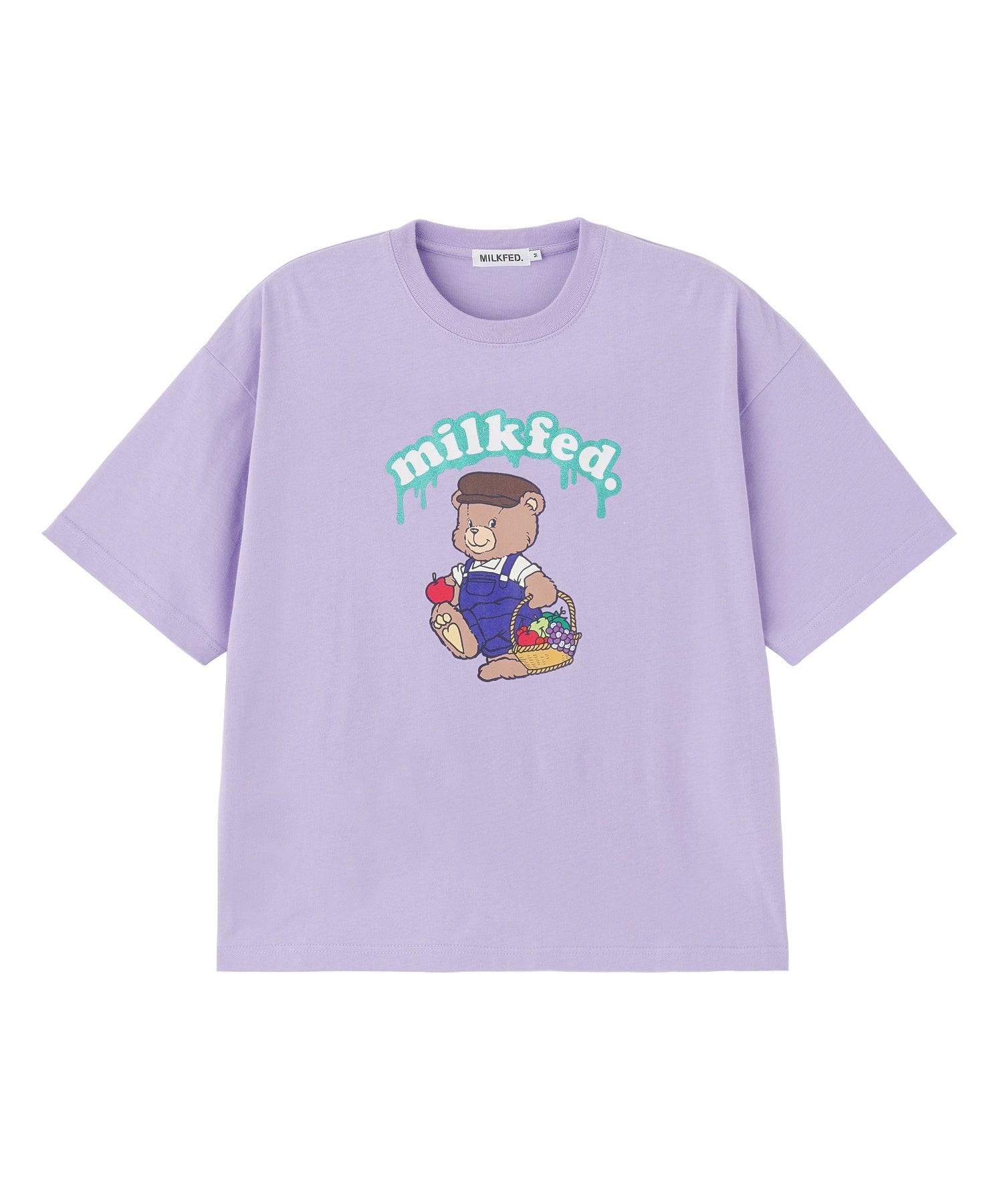 GLITTER BEAR FRUIT WIDE S/S TEE