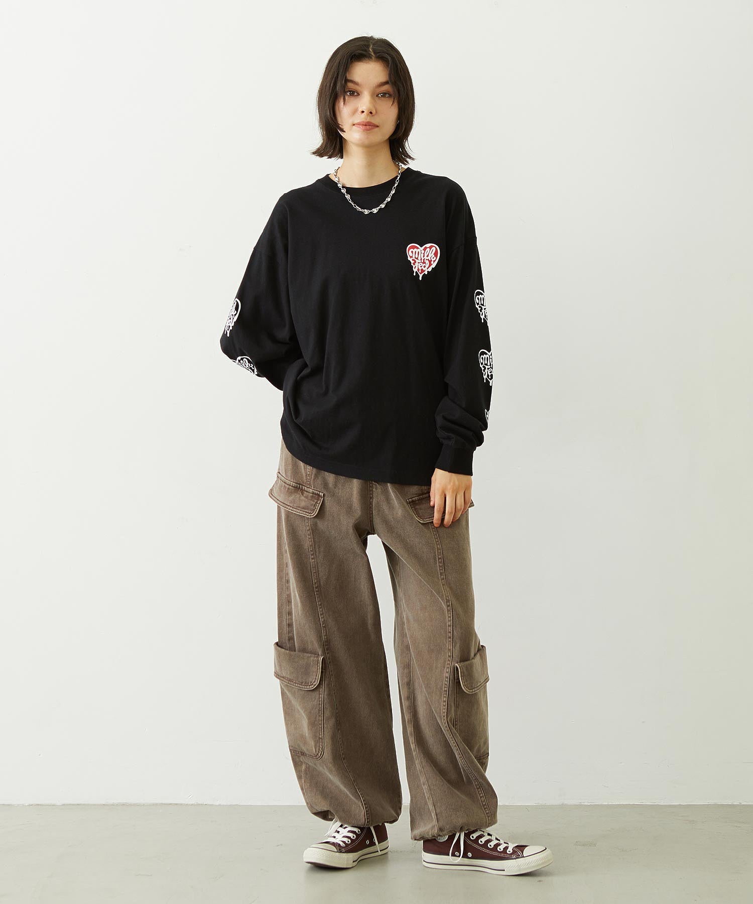 MELTY HEART WIDE L/S TEE