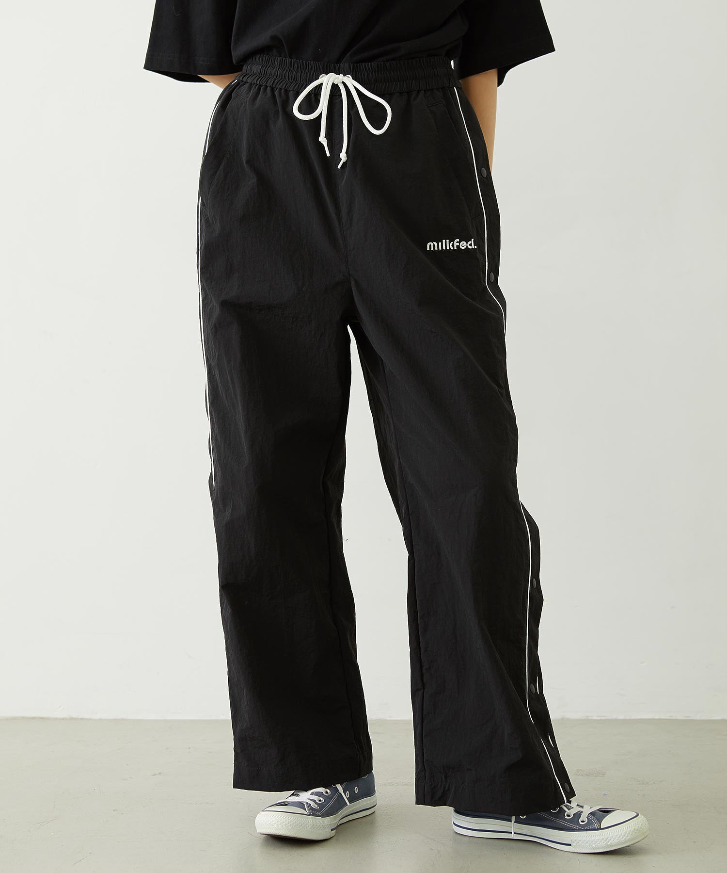 CUTOUT LOGO TRACK PANTS