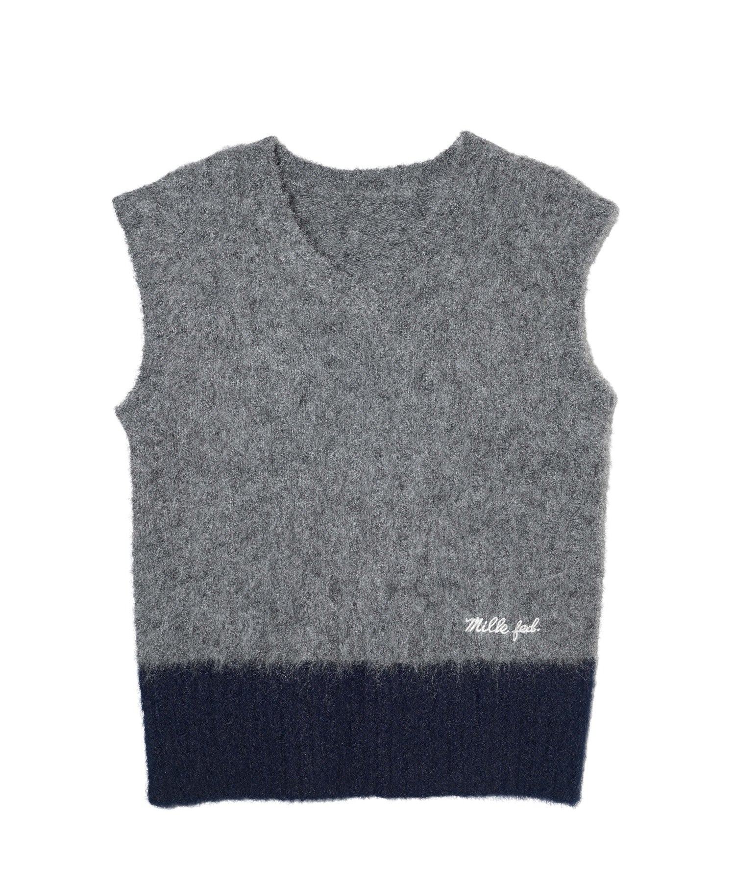 SHAGGY KNIT VEST