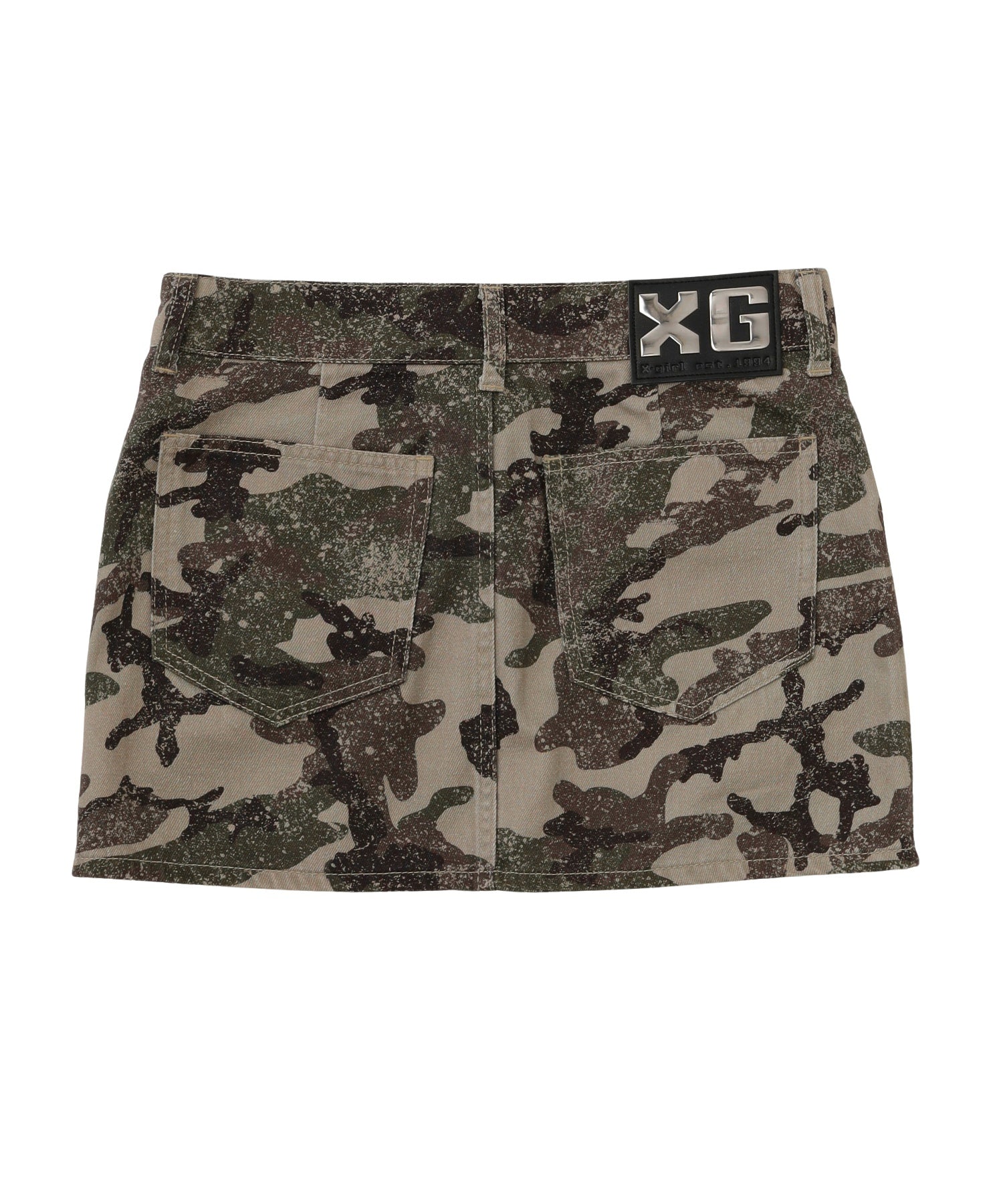 FLAP POCKET MINI SKIRT