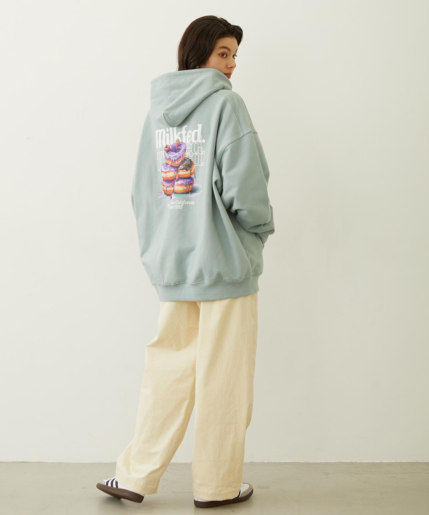 DONUTS LOGO SWEAT HOODIE