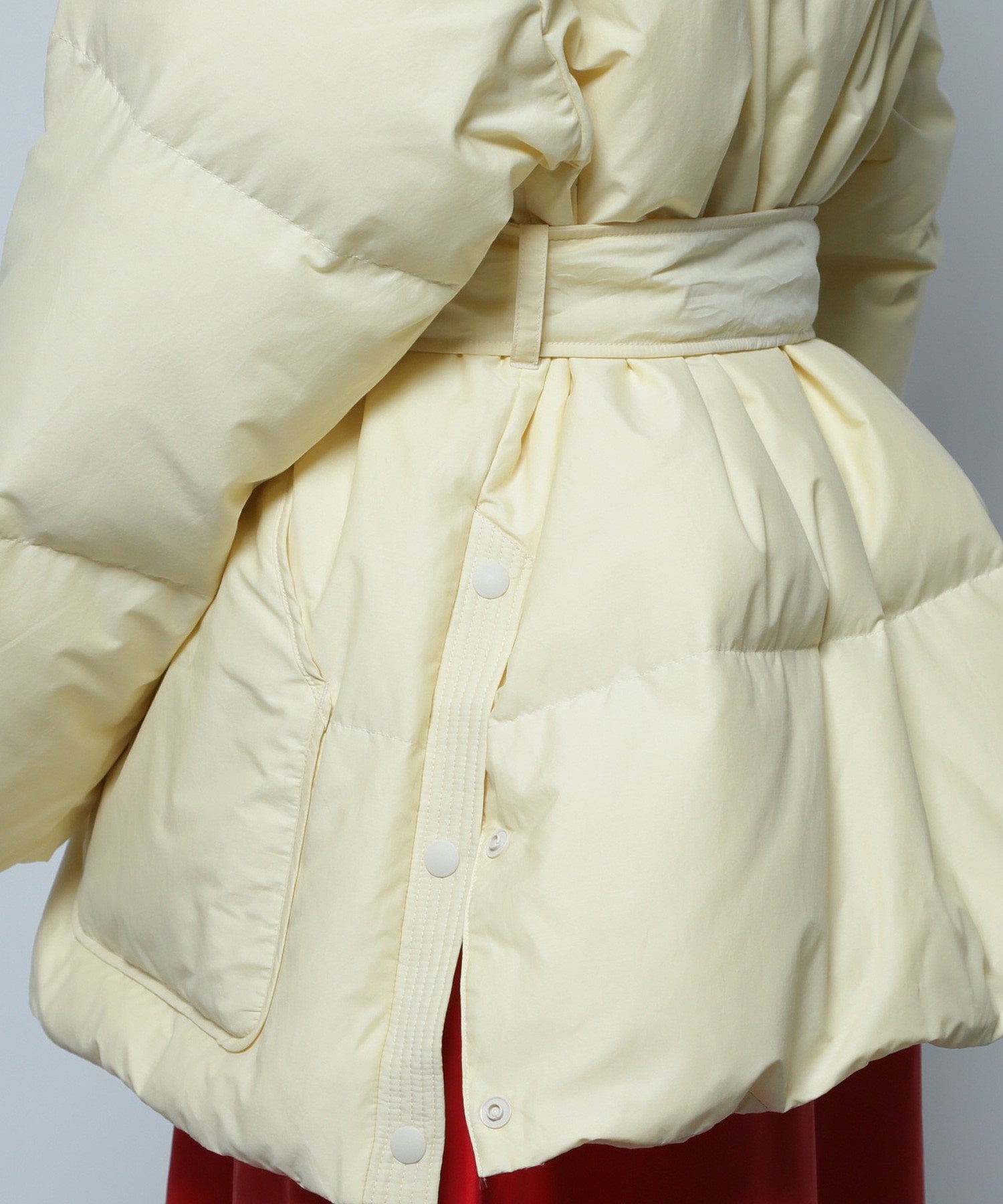 【イエローROSE BUD限定カラー】F/CE./RECYCLED DOWN HOOD BLOUSON