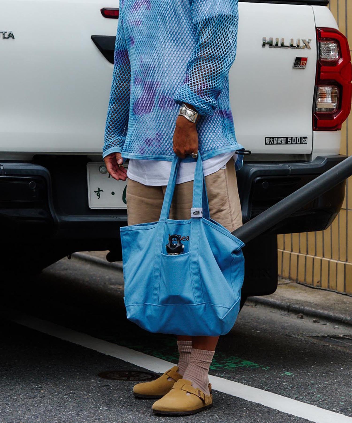 【ROSE BUD別注】L.L. Bean/GROCERY TOTE BAG
