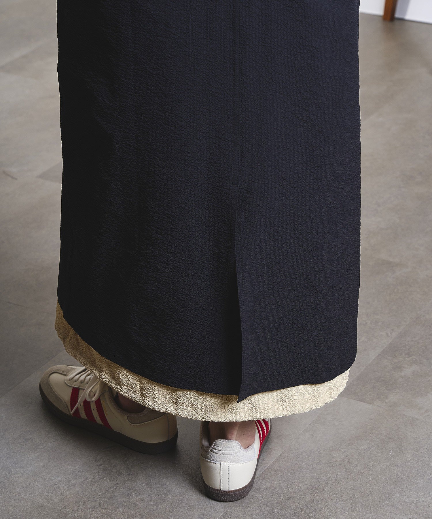 GENE HEAVENS x THOUSAND MILE/NARROW BACK STRAP DRESS