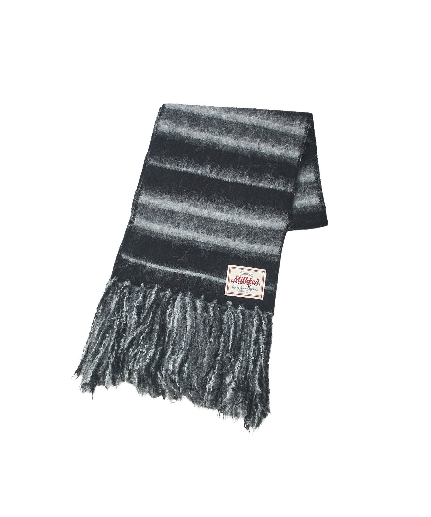 STRIPED FRINGE STOLE