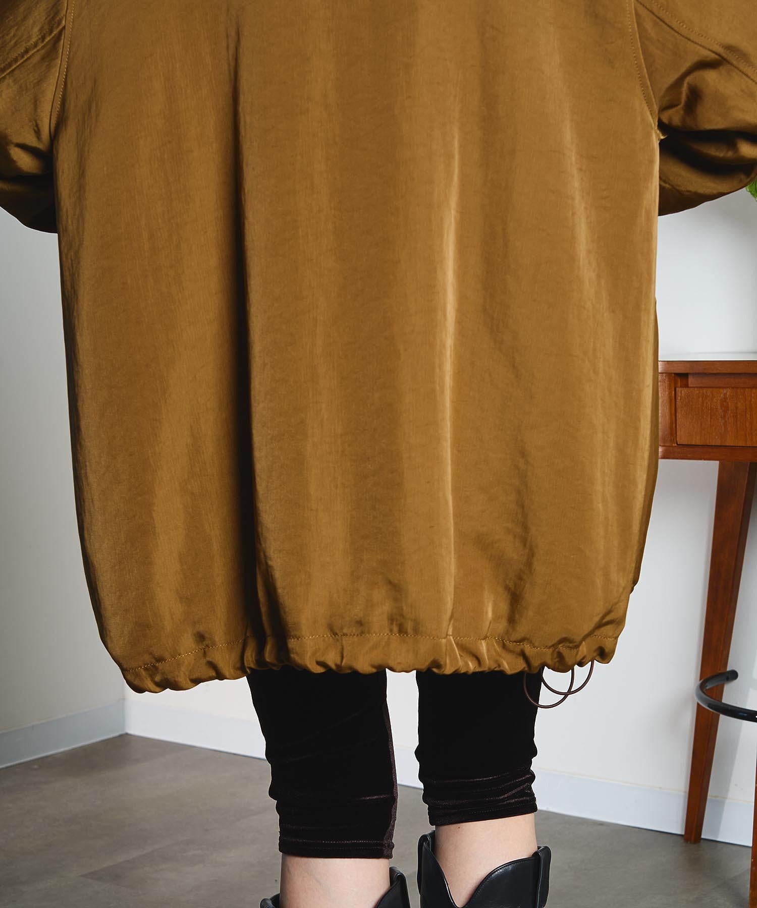 CREOLME/BIG COLLAR PADDED COAT