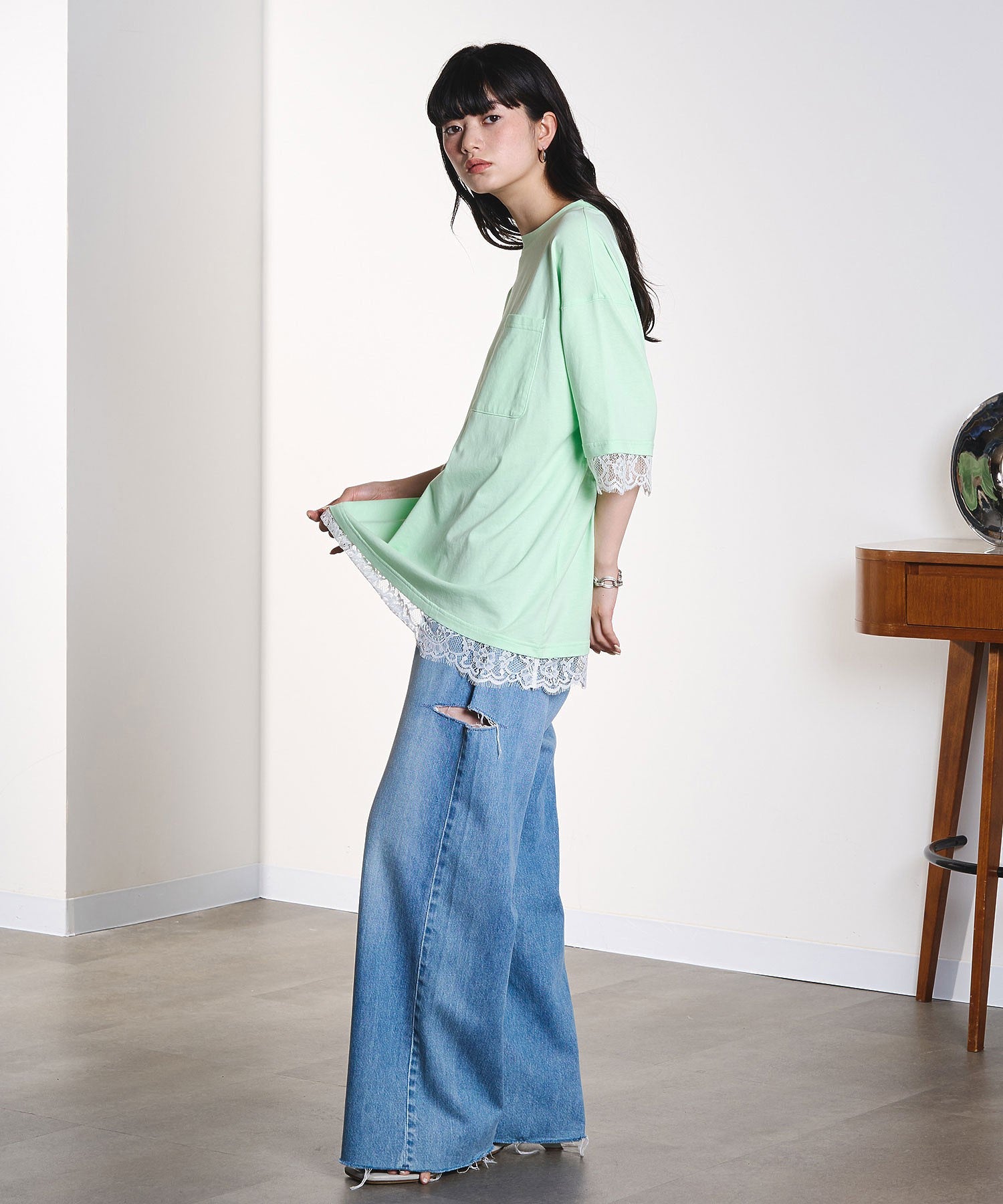 model:163cm 着用サイズ:ONE SIZE