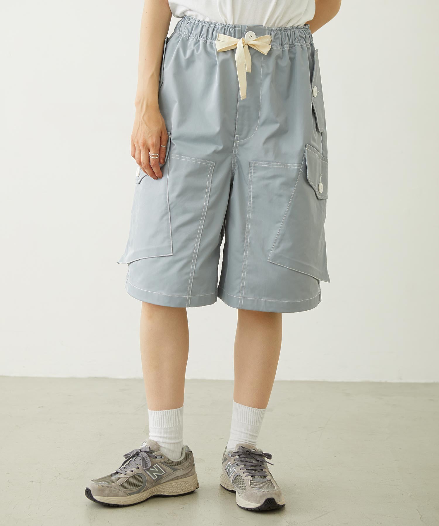 BIG POCKET CARGO HALF SHORTS