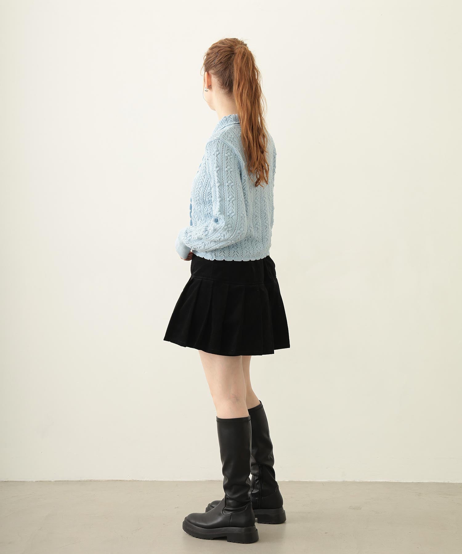 LAYERED CULOTTE SKIRT