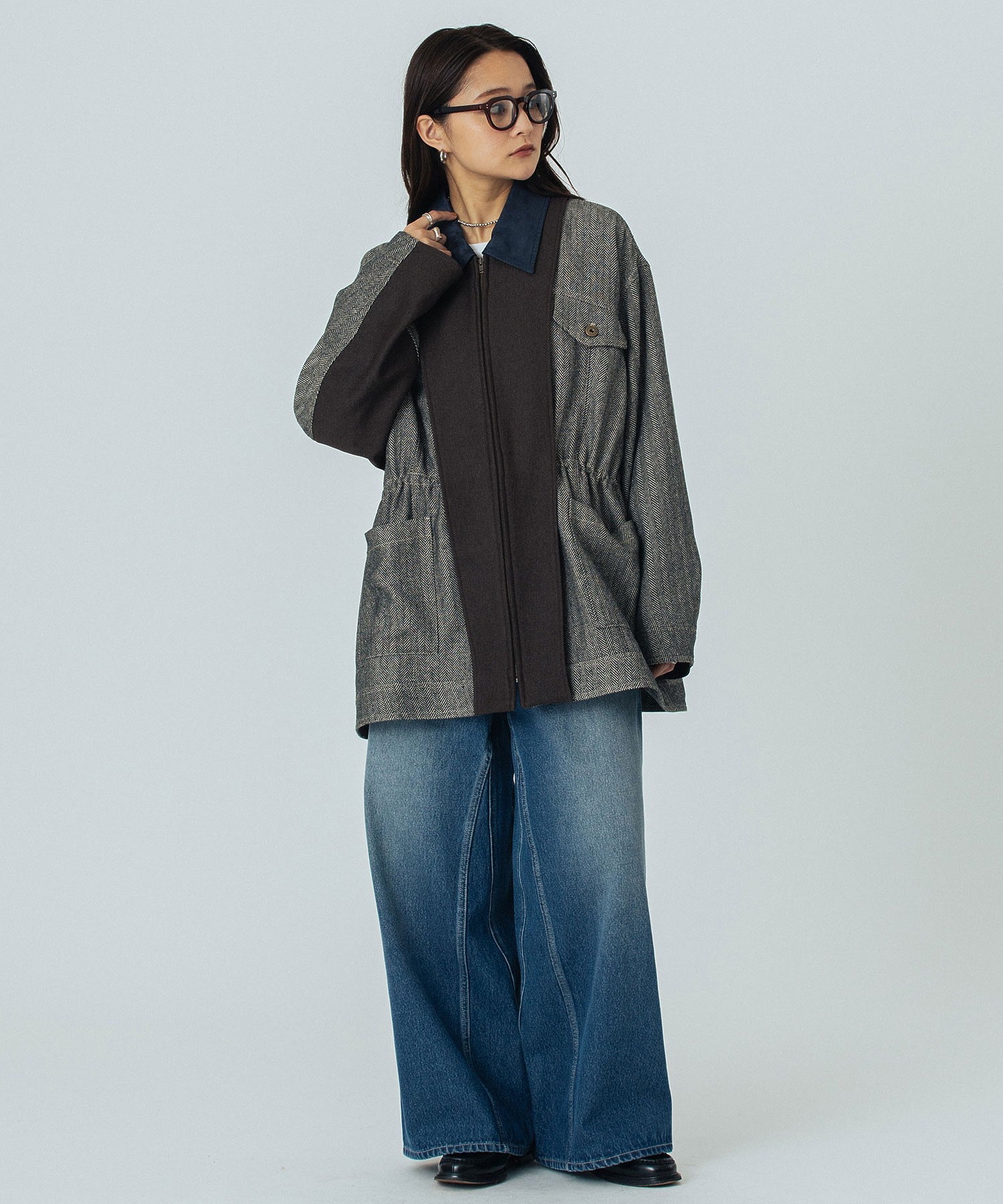 model:160cm 着用サイズ:ONE SIZE