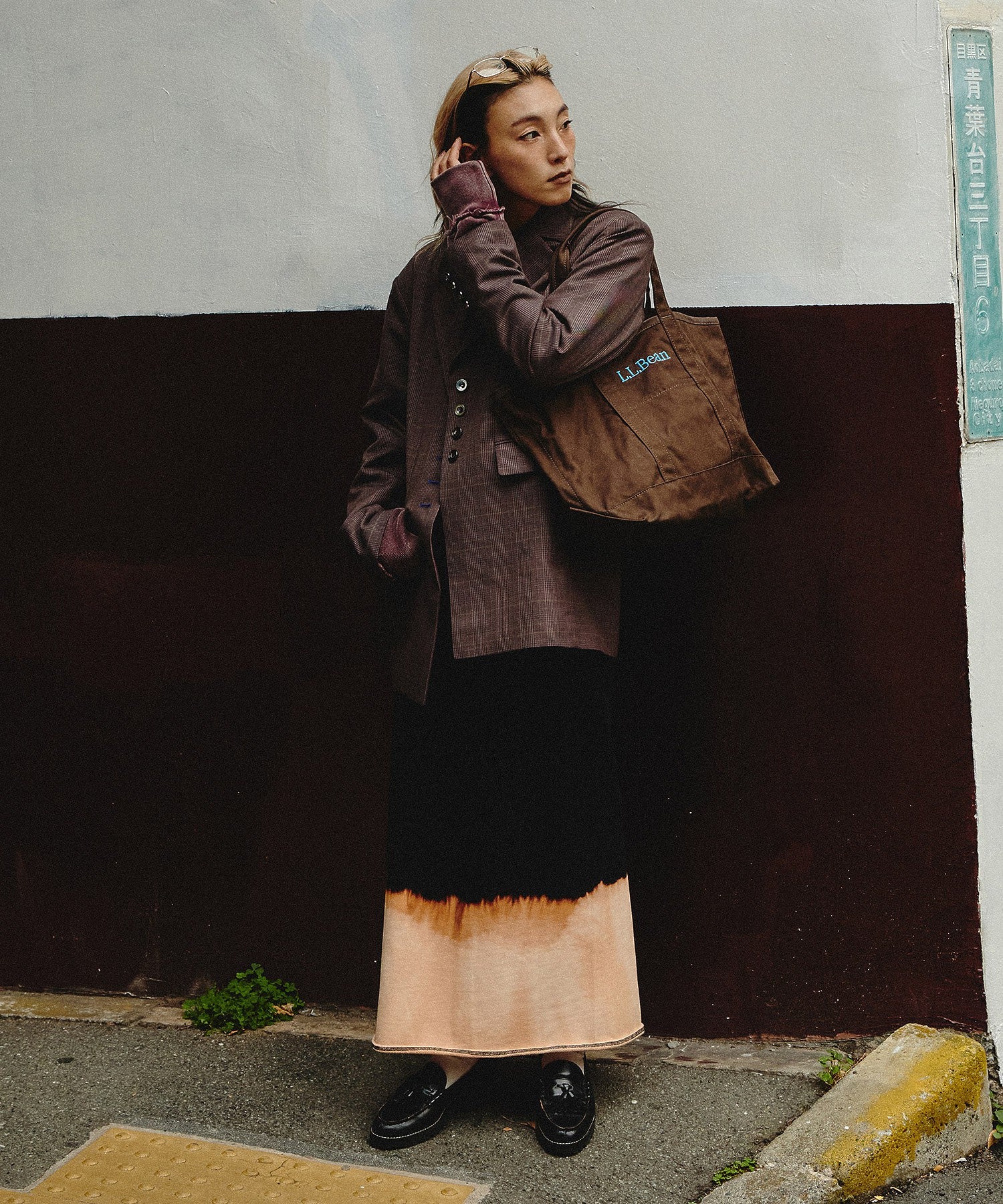 L.L. Bean/GROCERY TOTE BAG