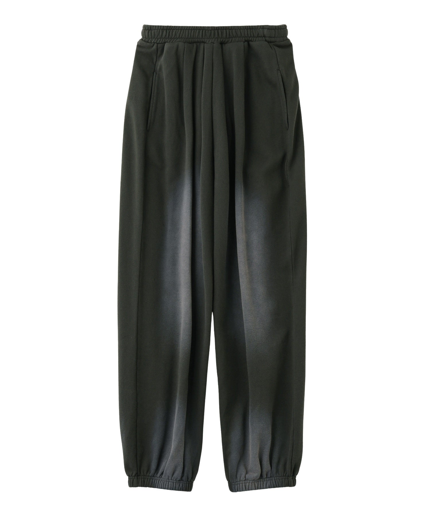 SPRAY PRINT BALLOON SWEAT PANTS