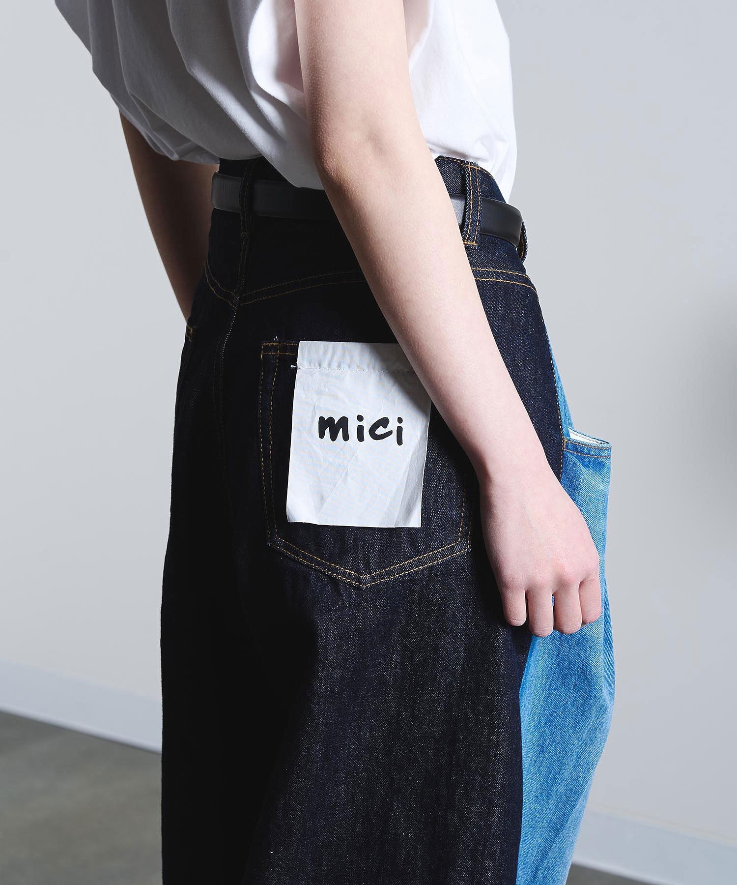 mici/DENIM REMAKE STYLE PANTS
