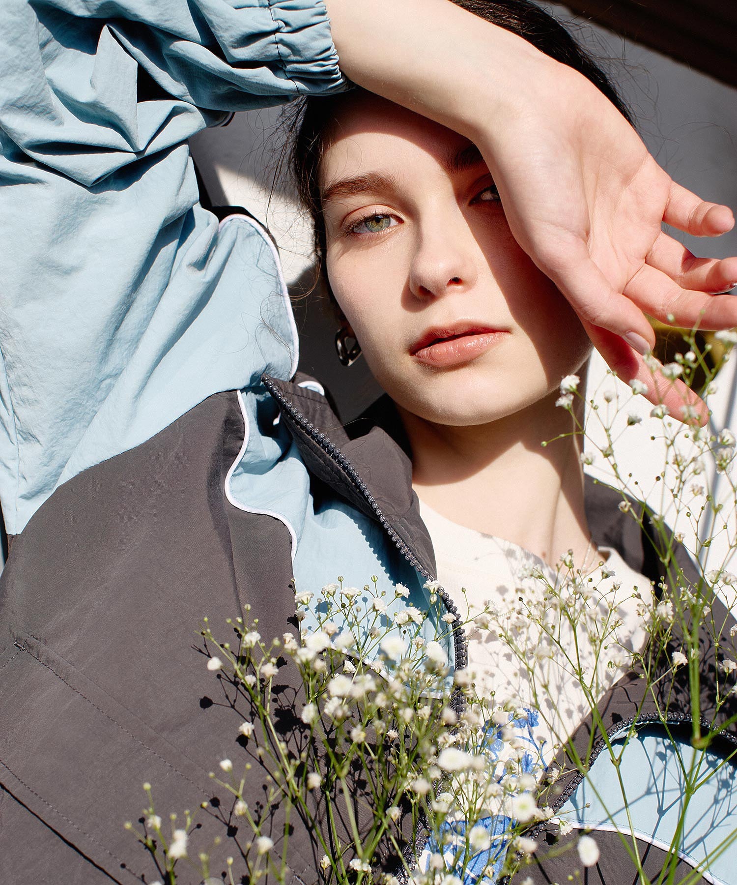 CUTOUT LOGO TRACK JACKET