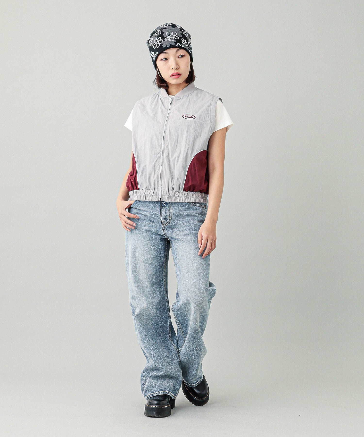 HEART POCKET DENIM PANTS