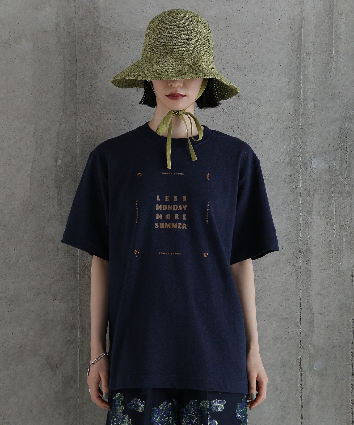 【WEB・一部店舗限定】麻ブレンドロゴTシャツ