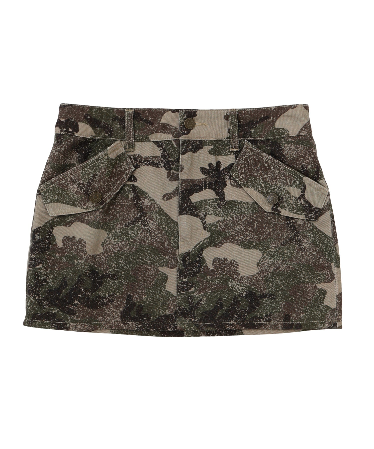 FLAP POCKET MINI SKIRT