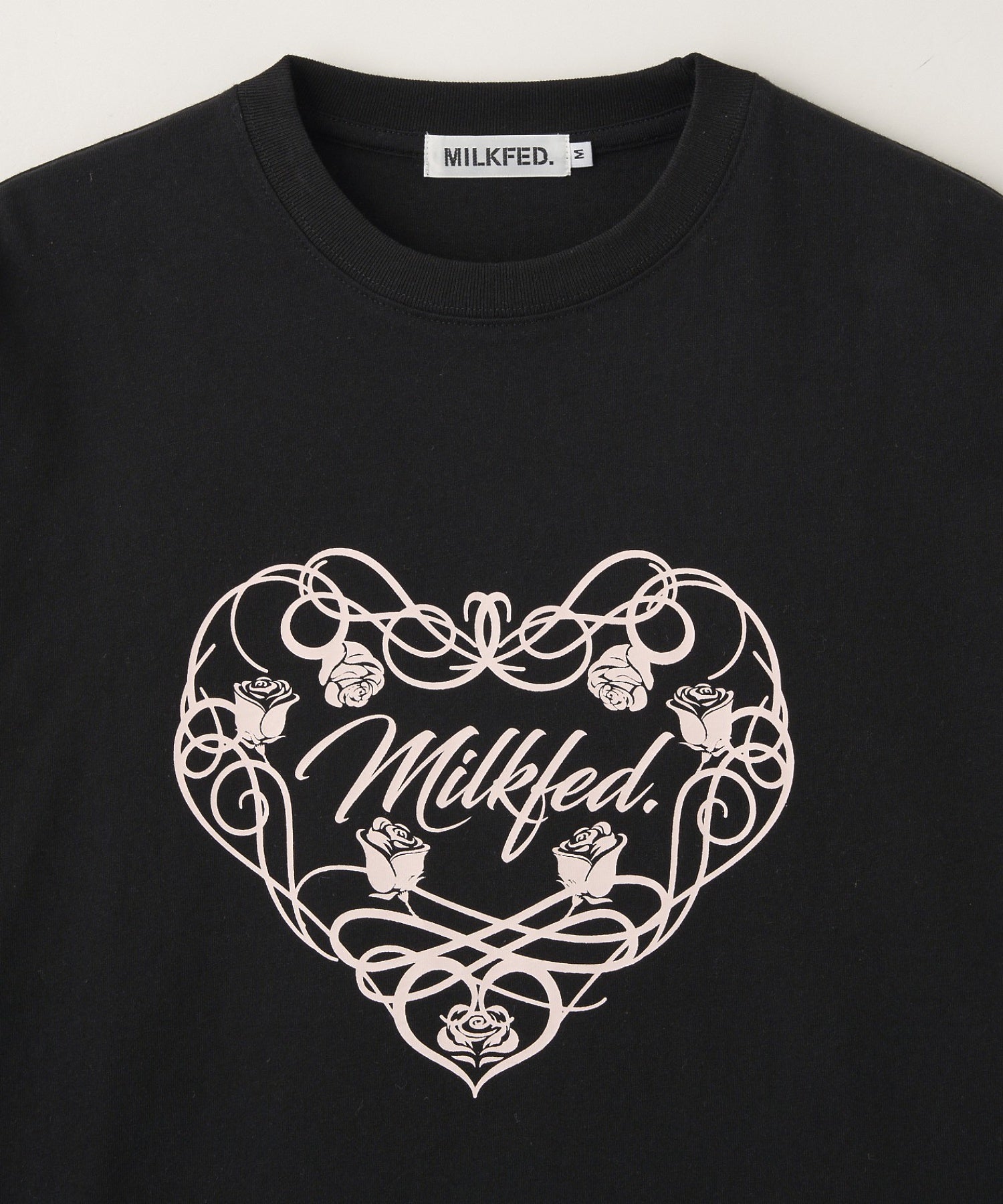 HEART AND ROSE L/S TEE