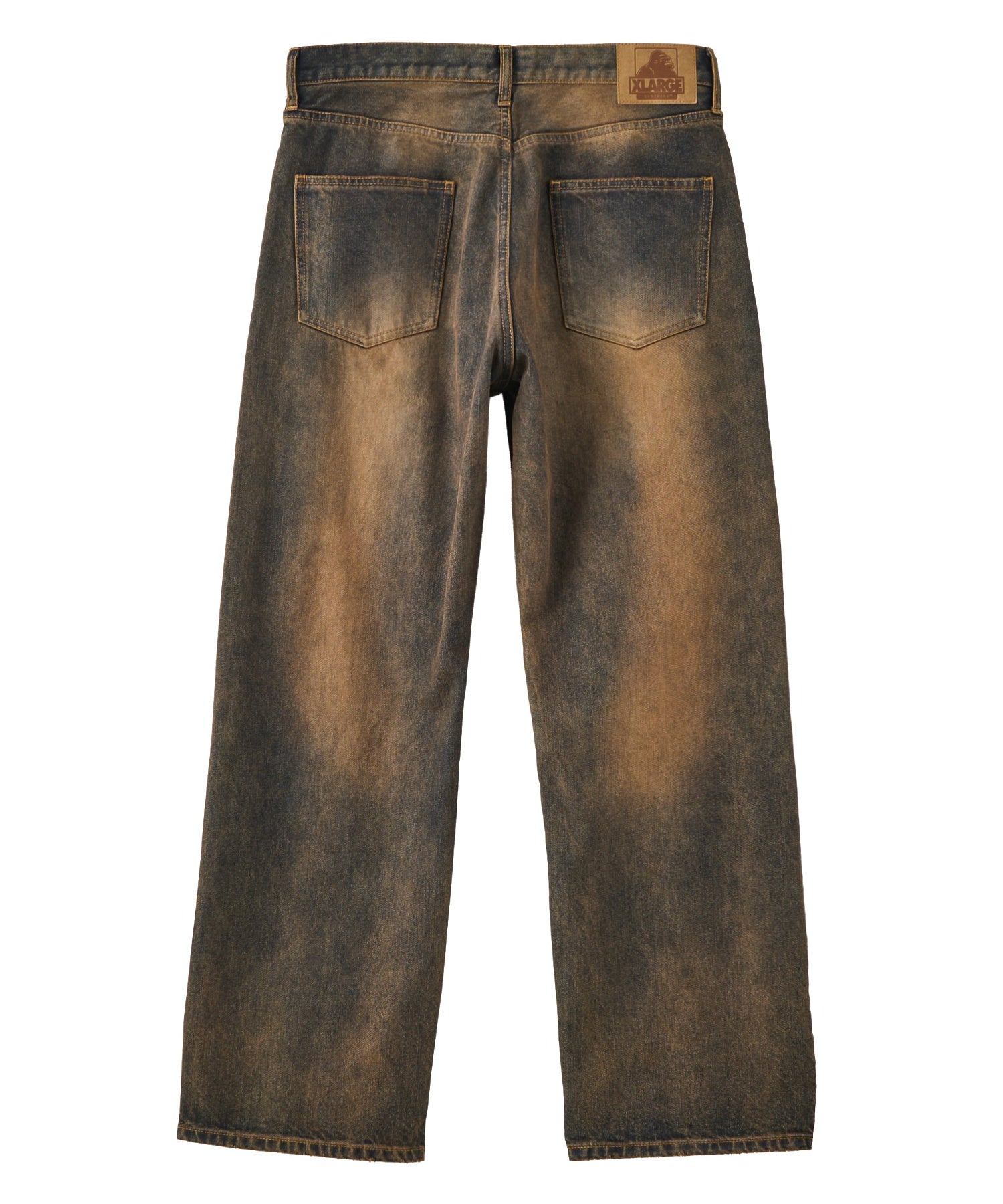 FADED DENIM PANTS