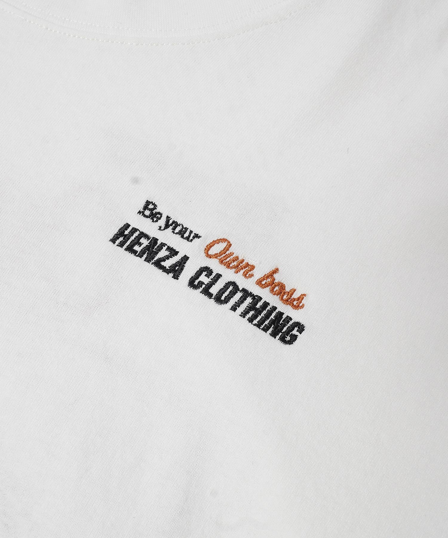 HENZ X STYLES /ヘンザ X スタイルス/Embroidery T-shirt BD0003
