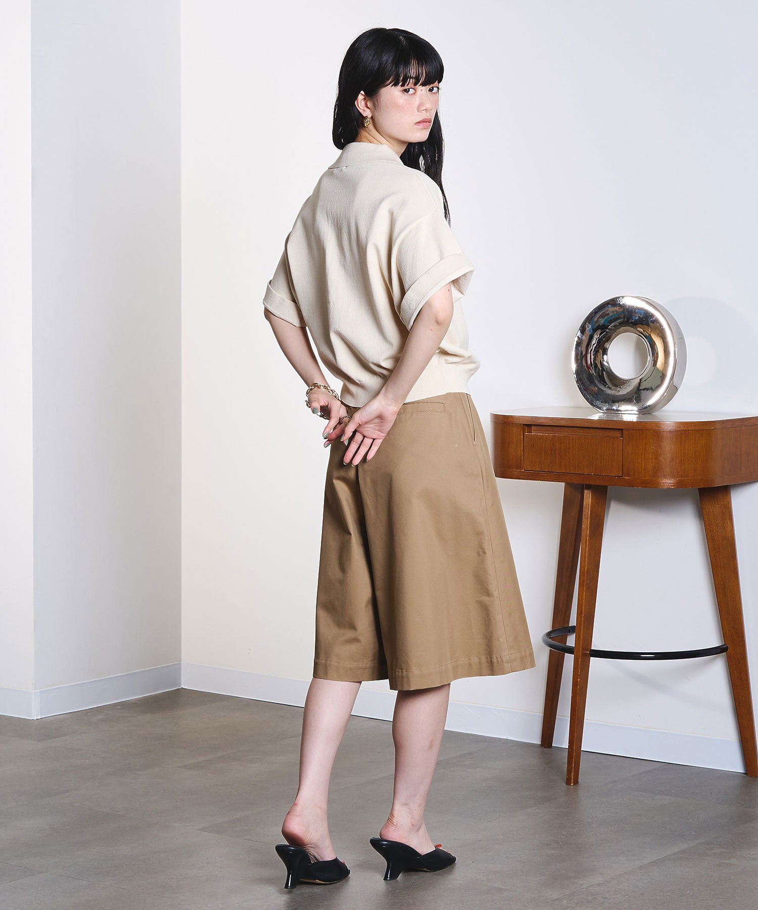 model:163cm 着用サイズ:S
