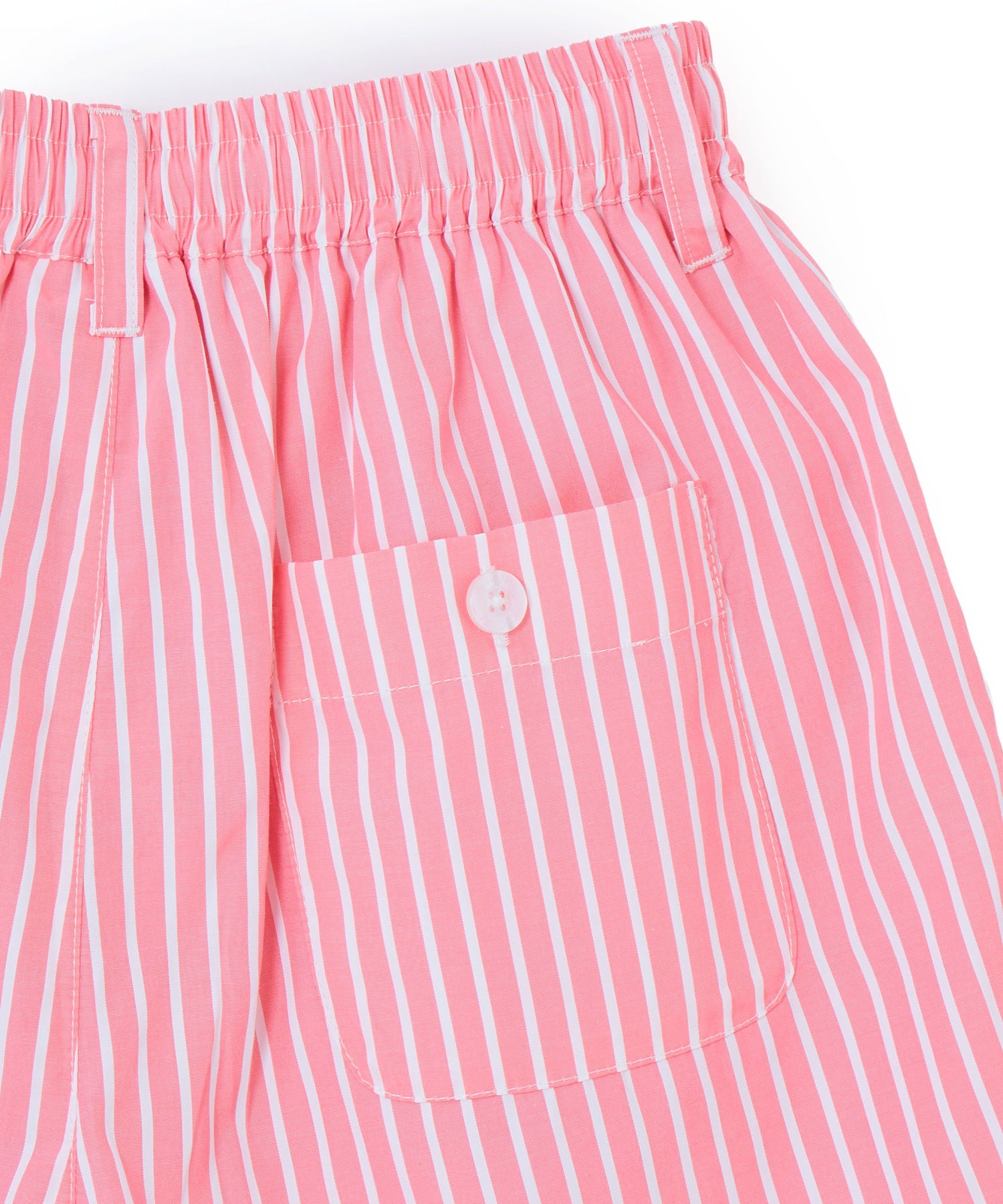 STRIPED RHINESTONE SHORTS