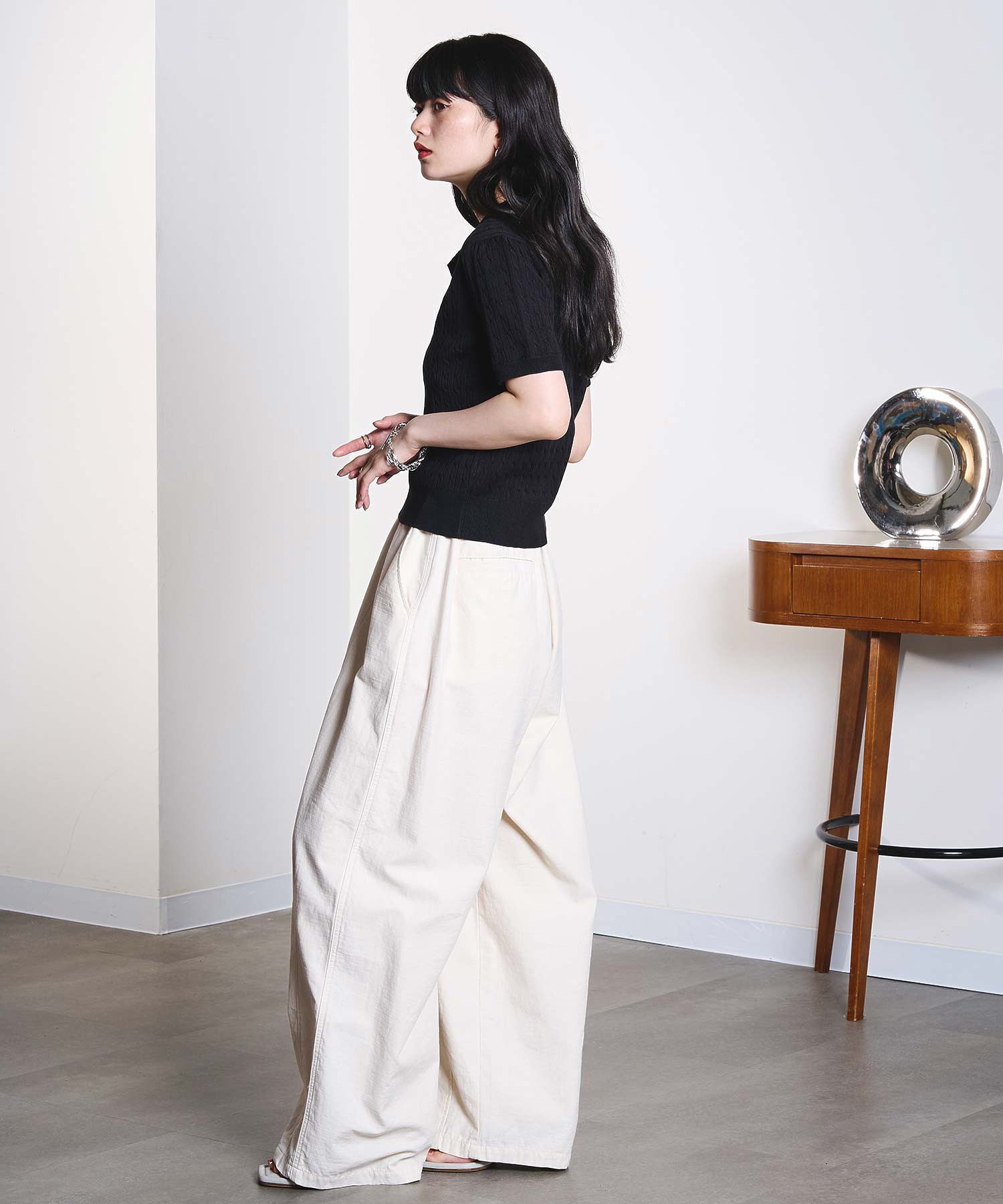 model:163cm 着用サイズ:ONE SIZE