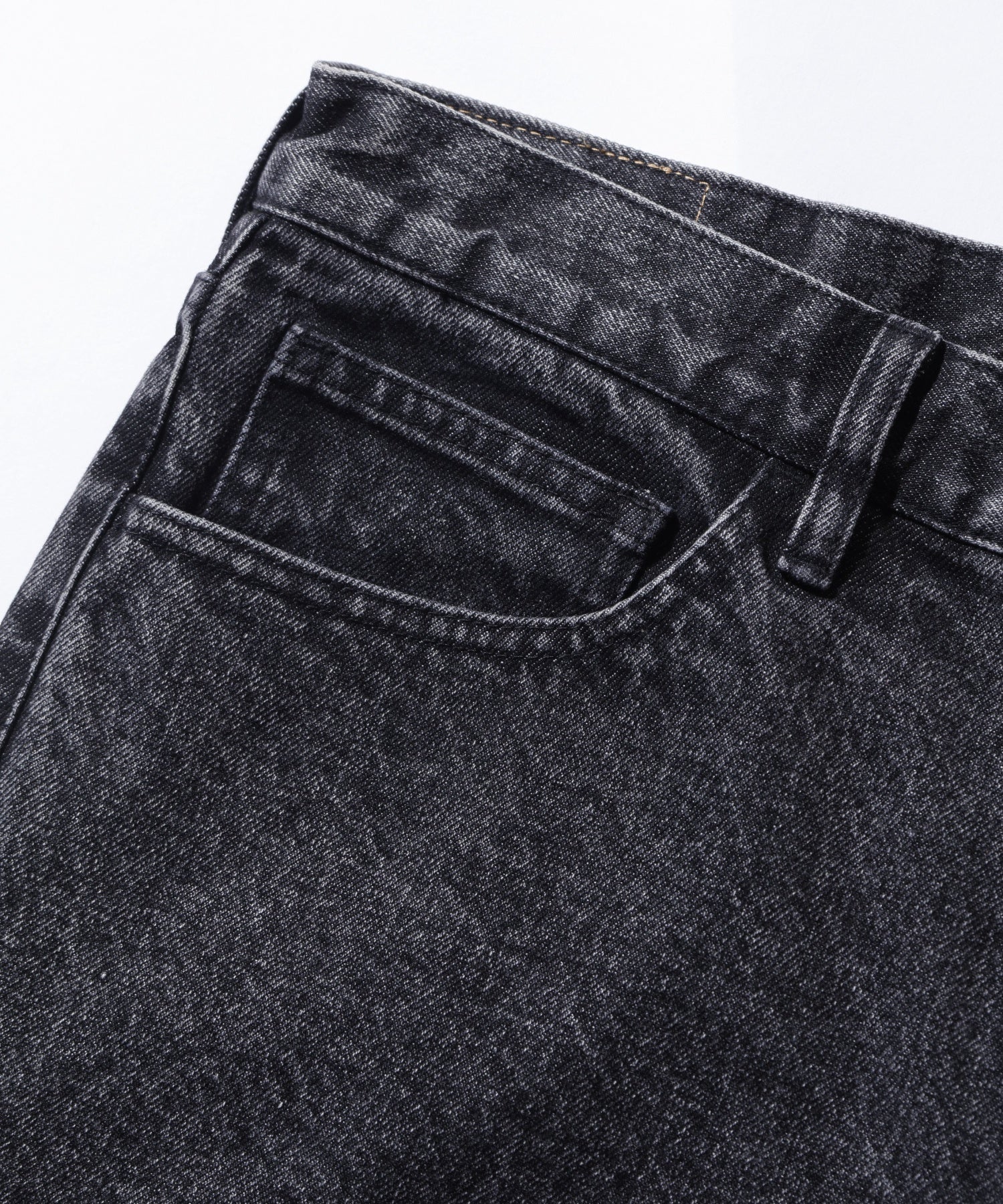 OVERDYED DENIM PANTS