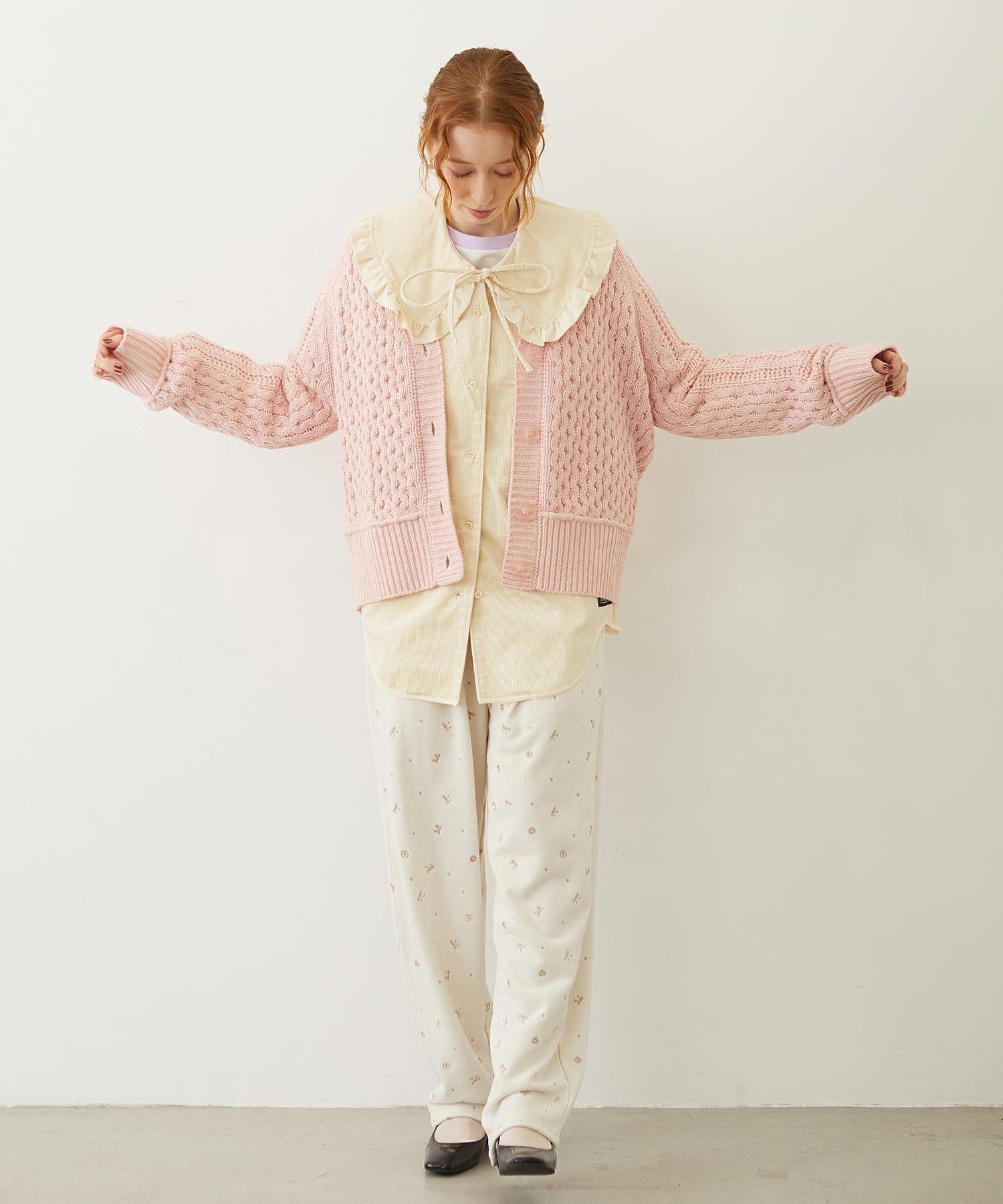 CABLE KNIT CARDIGAN