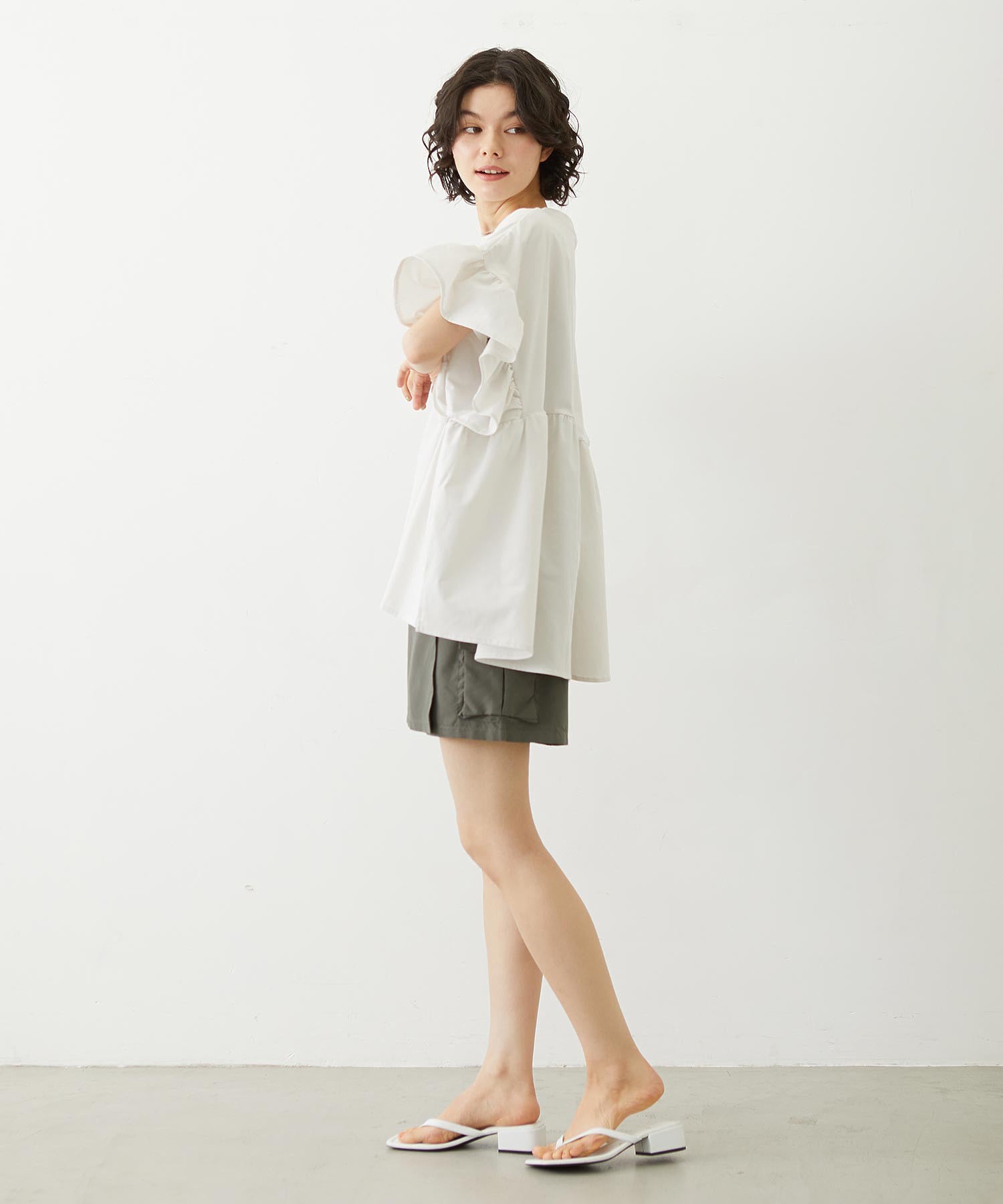 ICING LOGO RUFFLE TUNIC