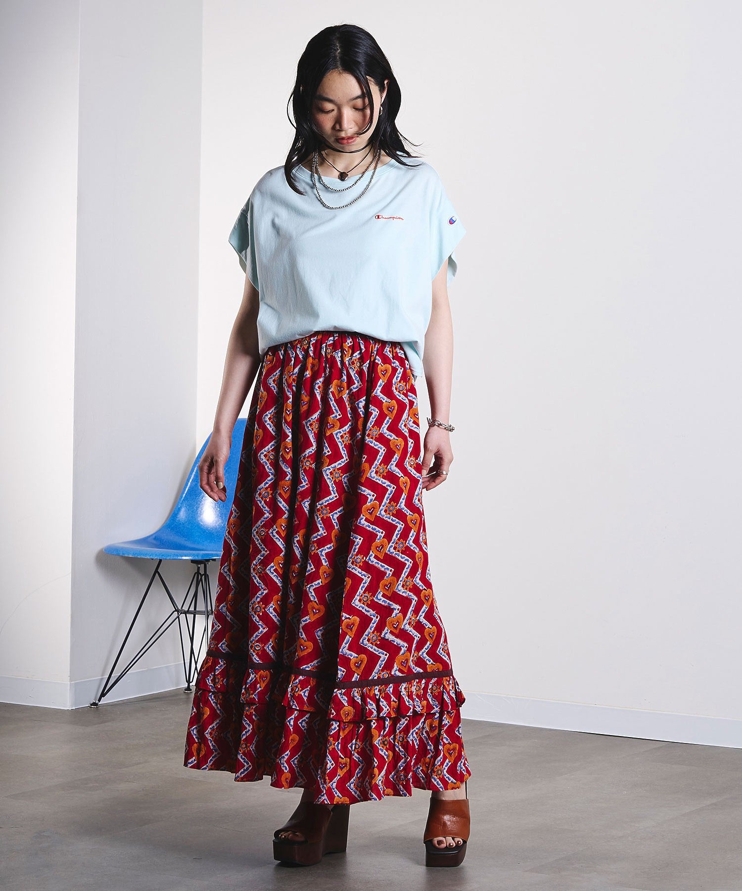 model:165cm 着用サイズ:S