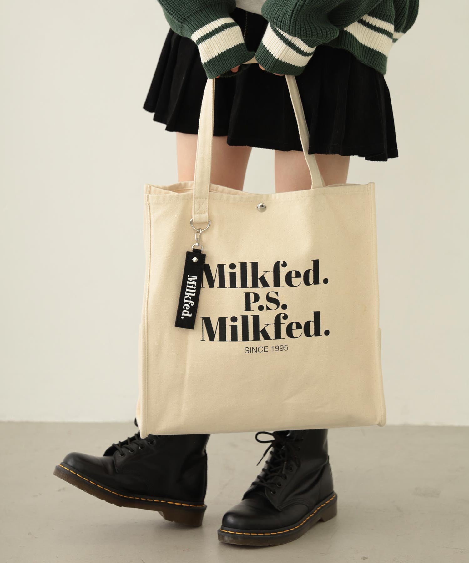 DIDONE LOGO BIG TOTE MILKFED.