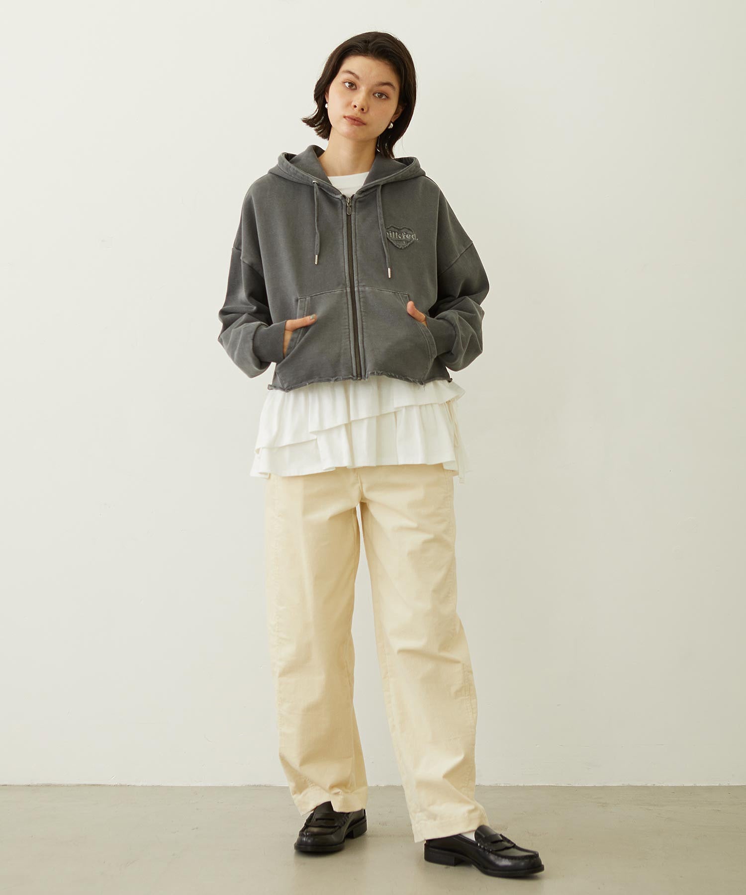 WORK STYLE CORDUROY PANTS