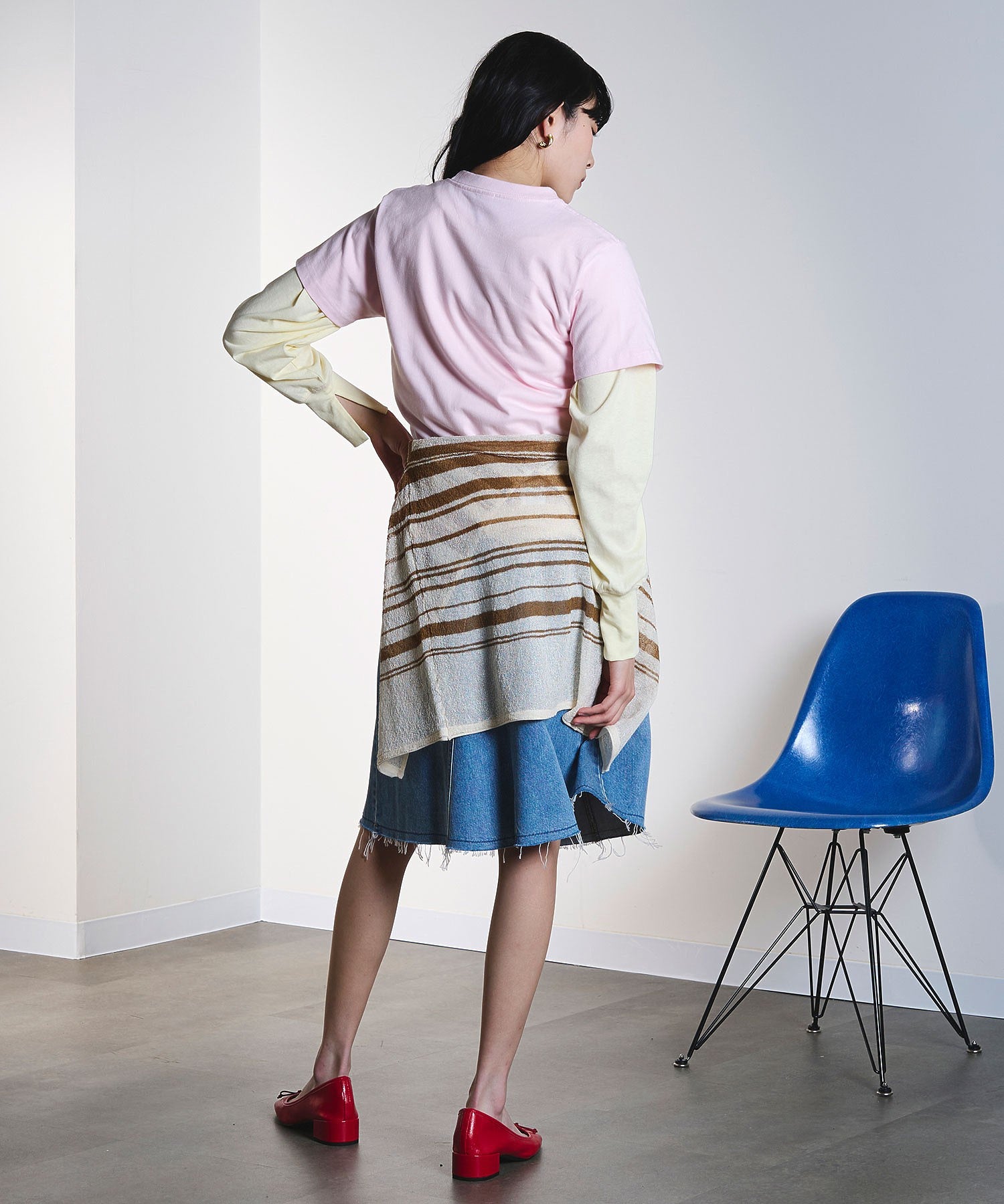 model:169cm 着用サイズ:S