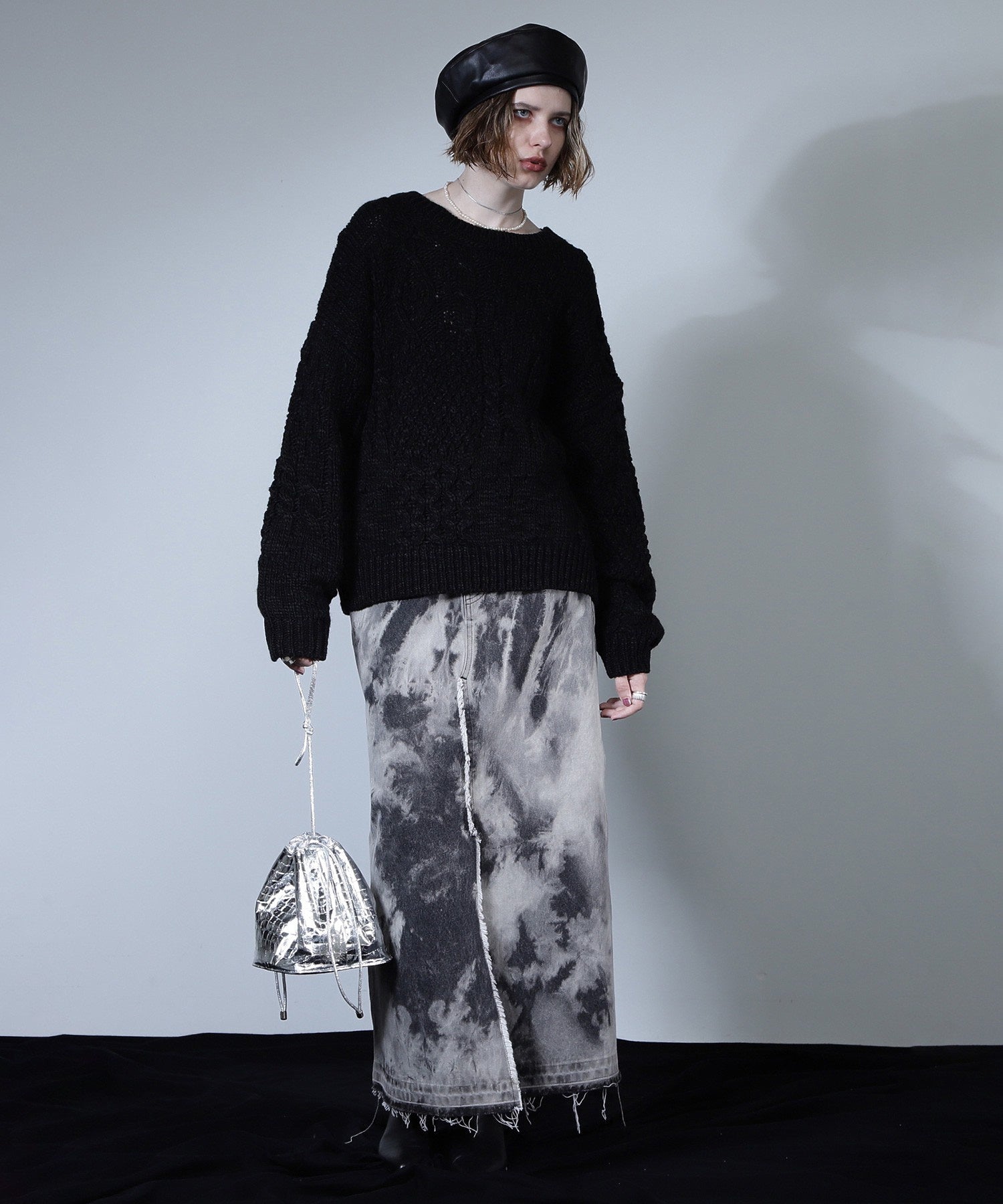 ケーブルニット