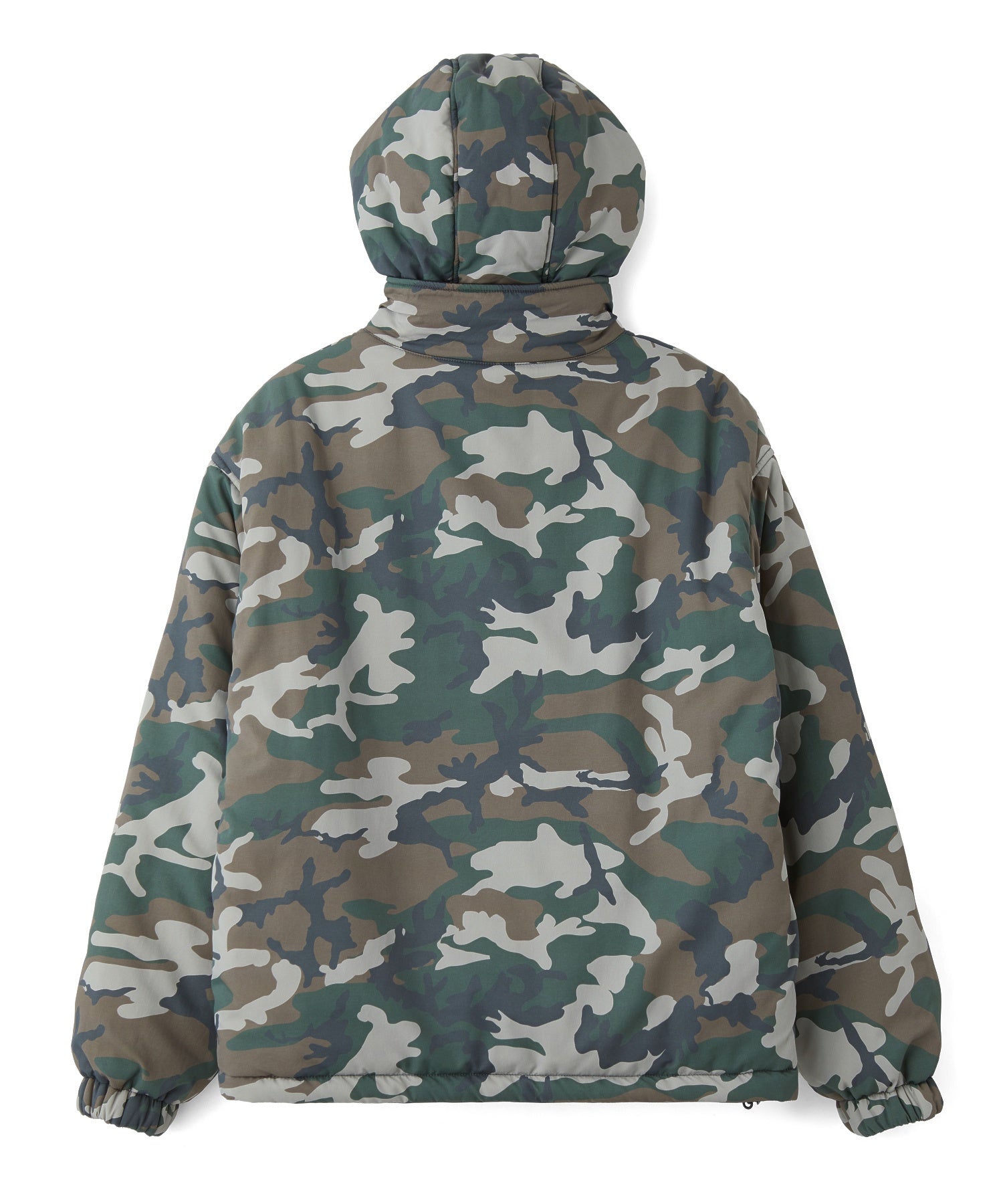 FACE EMBROIDERED PATCH REVERSIBLE JACKET