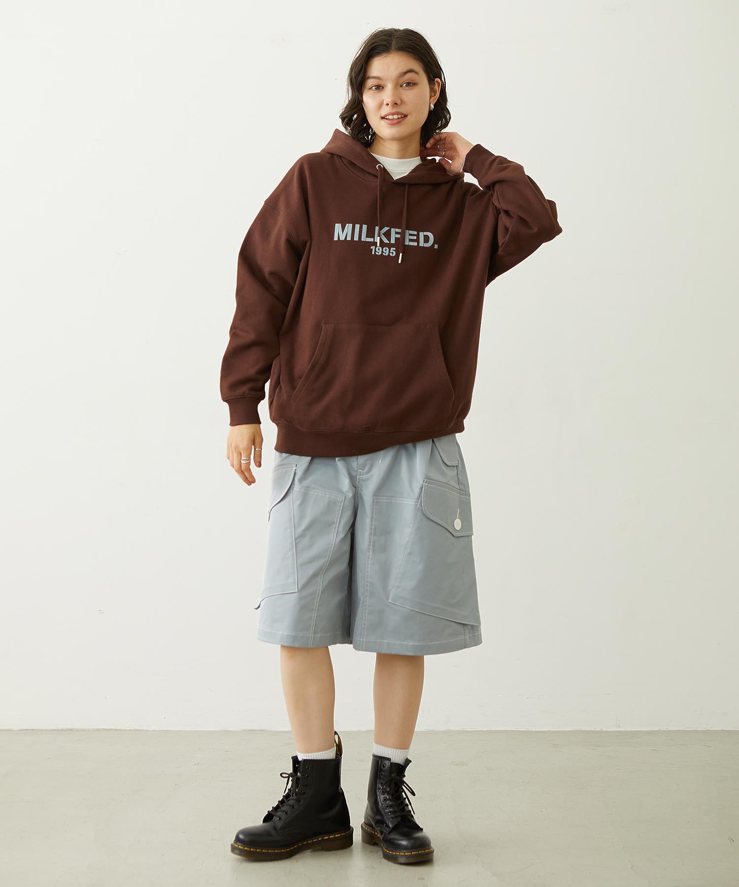 STENCIL LOGO SWEAT HOODIE