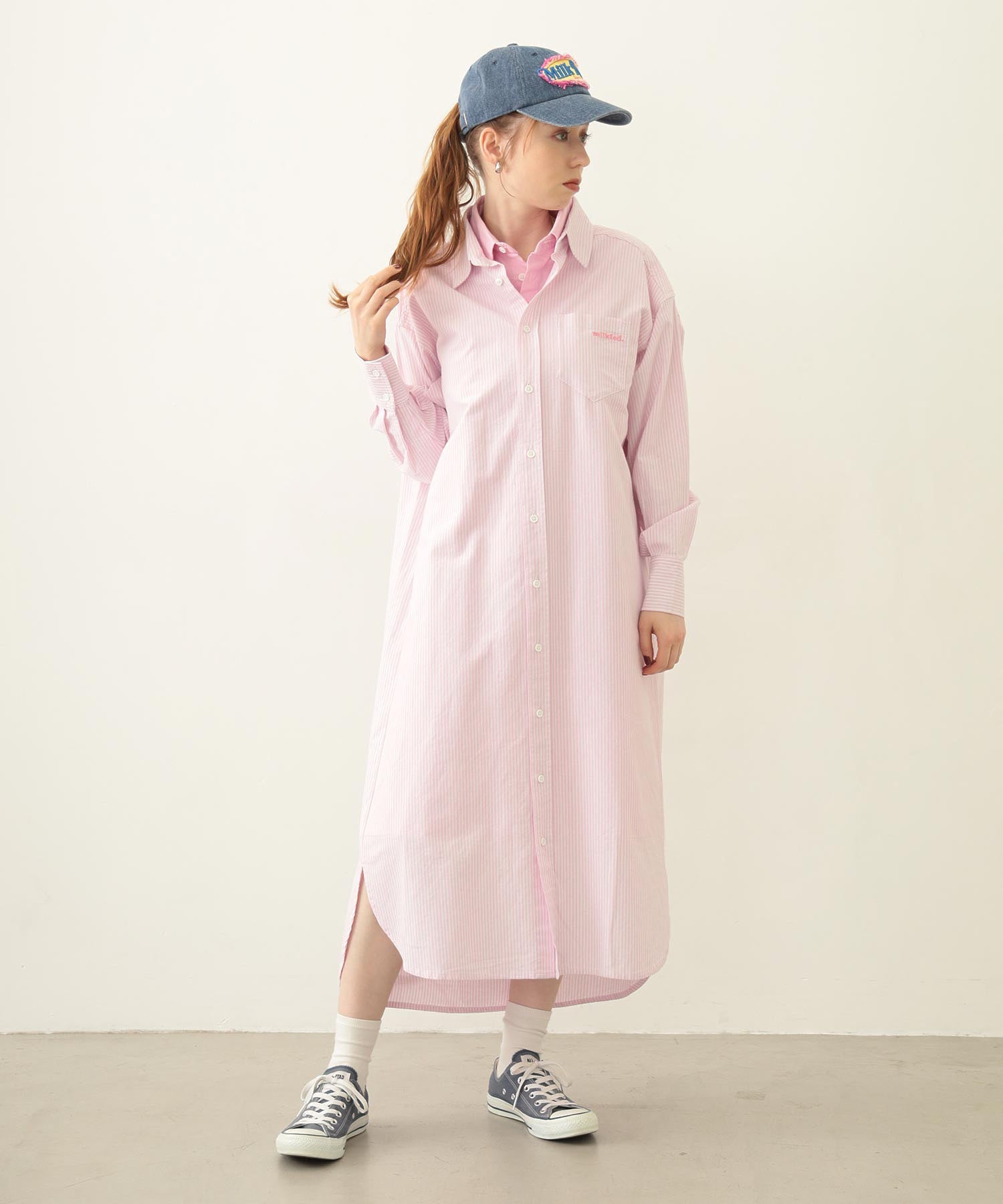 FRAYED LOGO PATCH CAP