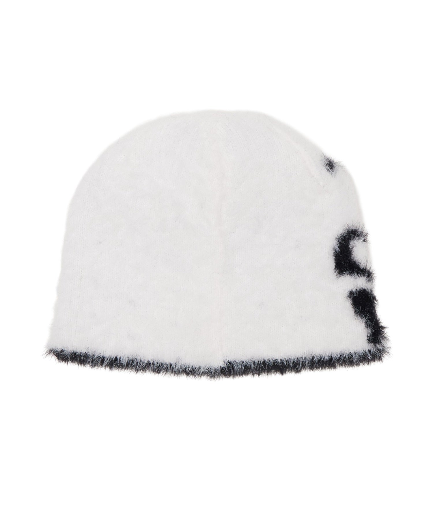 LOGO JACQUARD SHAGGY BEANIE